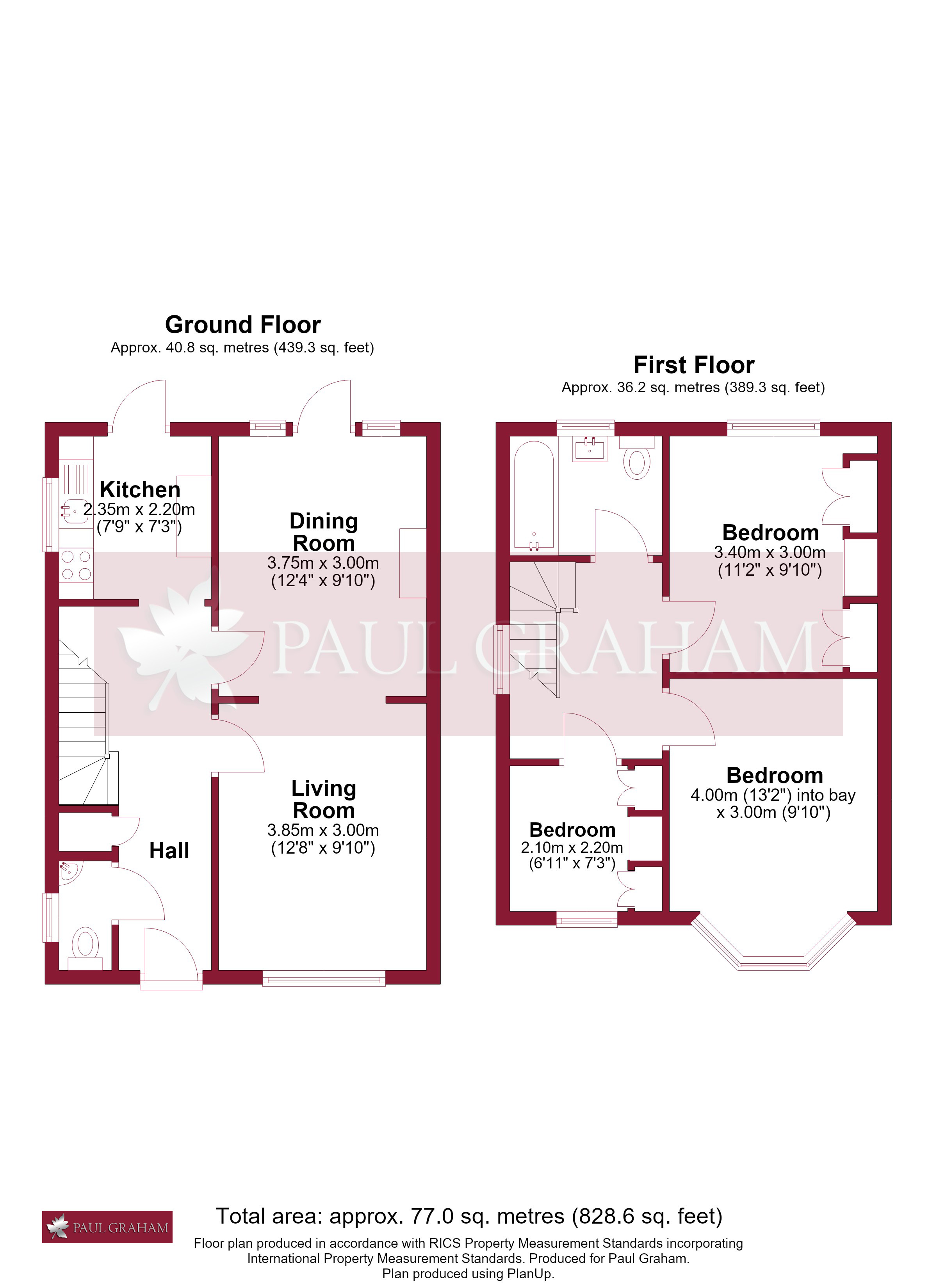 6, Burleigh Avenue, Wallington floorplan