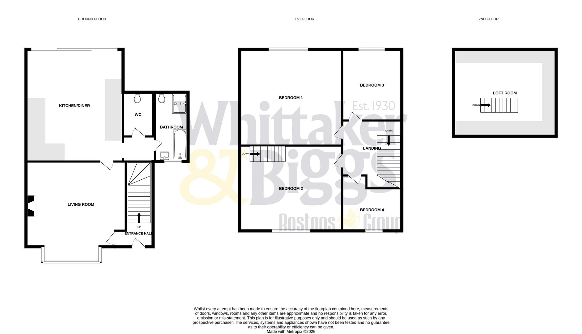 26, Williamson Avenue, Stoke-On-Trent floorplan