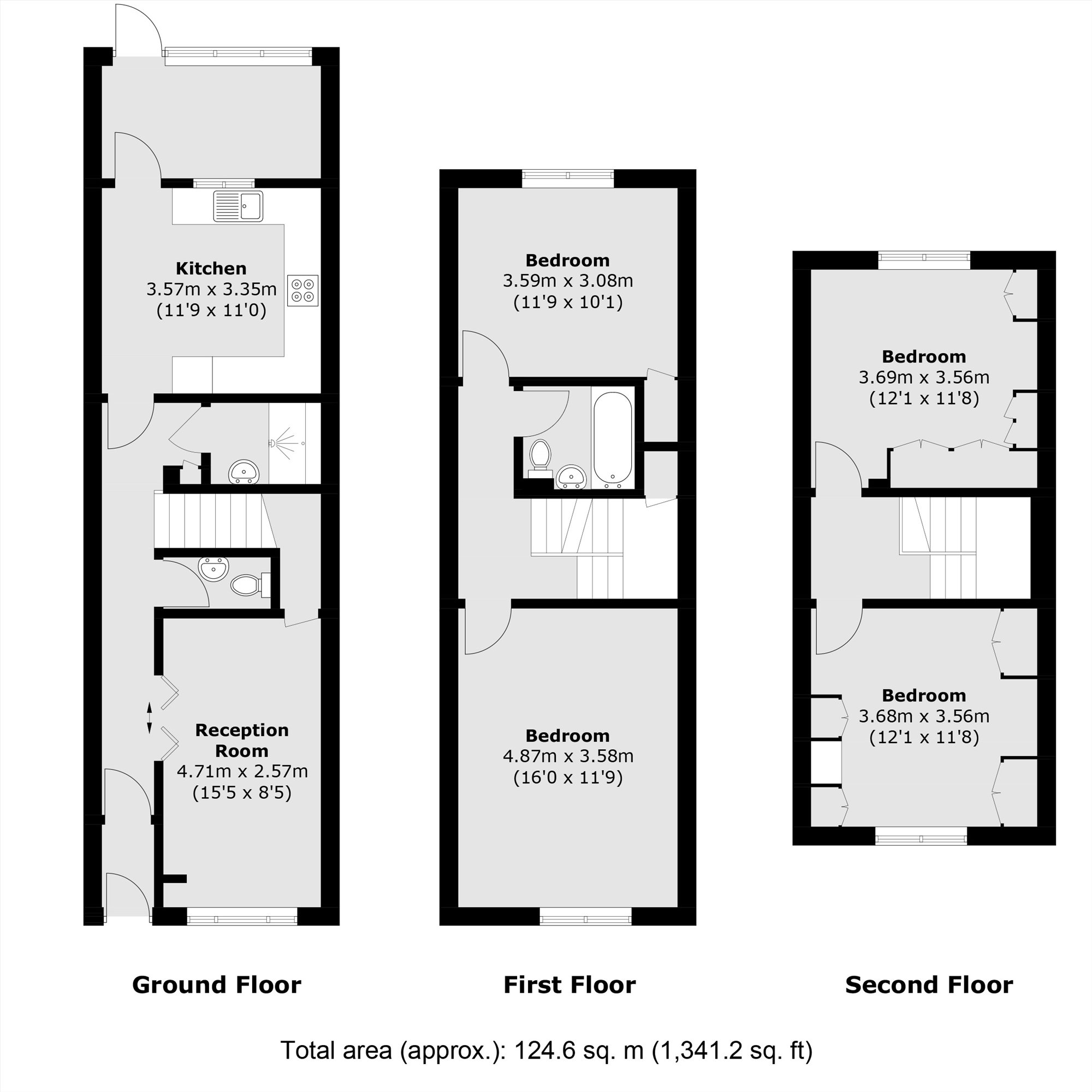 30, Charles Road, London floorplan