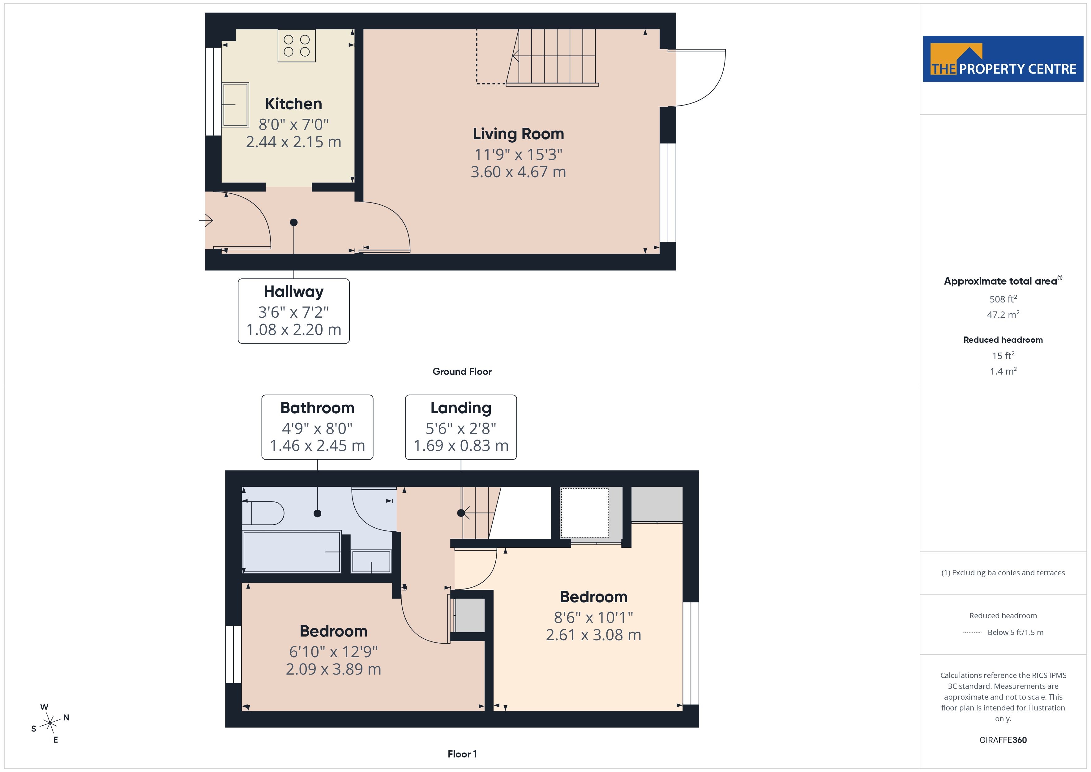 8, Bronte Close, Gloucestershire floorplan