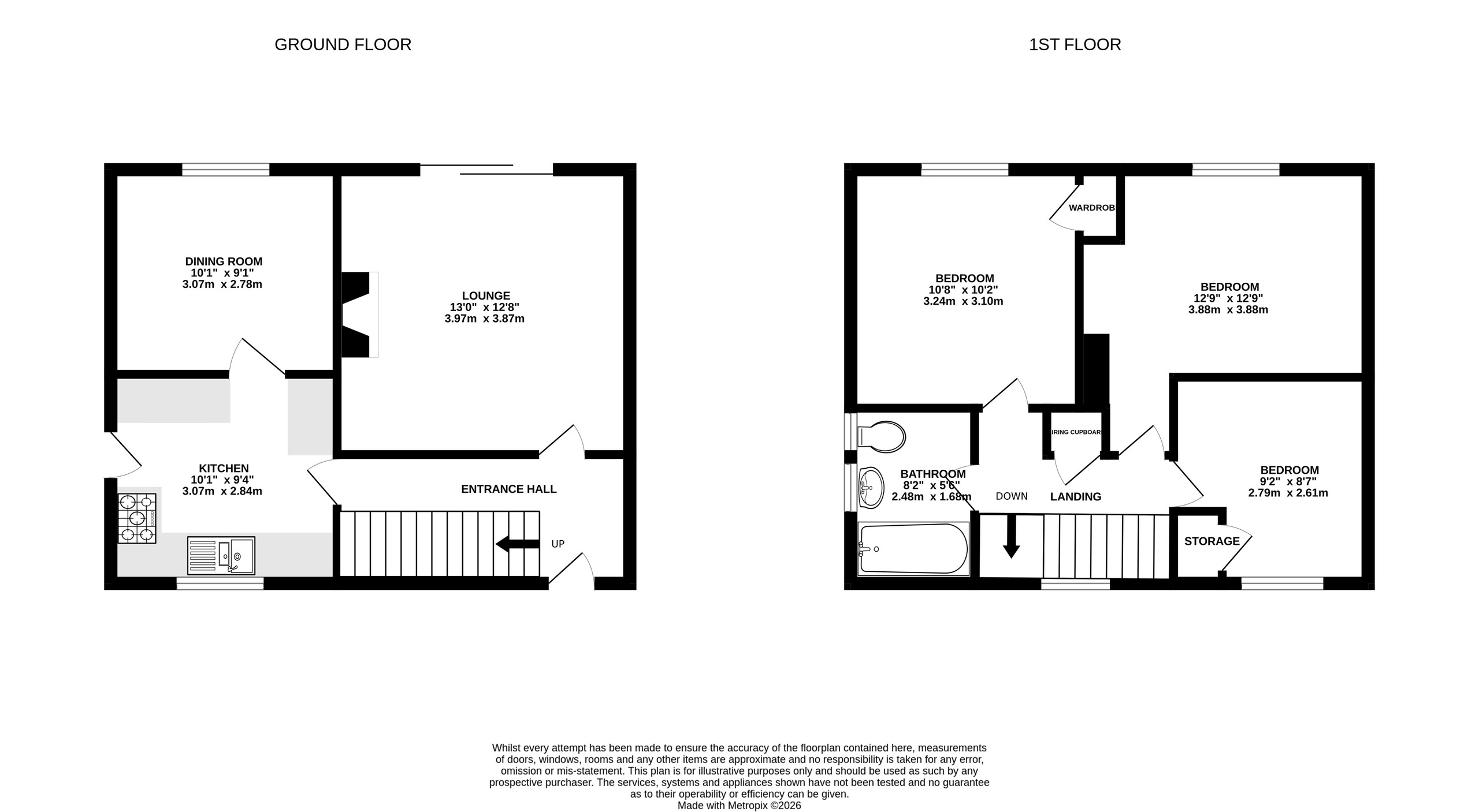 30 Badenham Grove, Bristol floorplan