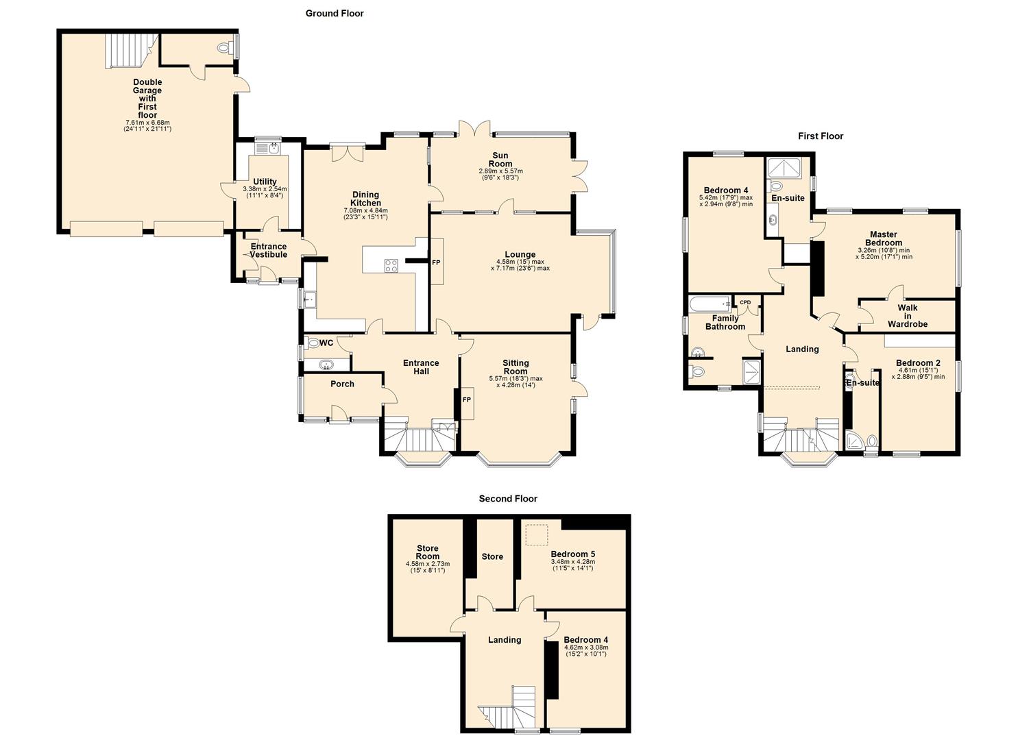 5 Bedrooms Detached house for sale in 9 Foxglove Road, Almondbury, Huddersfield HD5