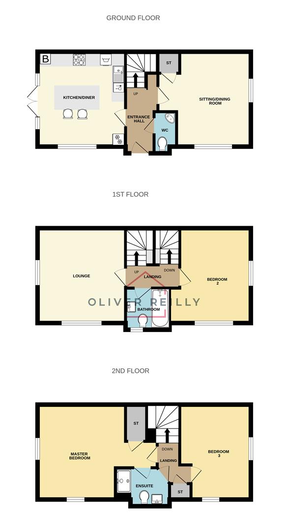 2, Digby Avenue, Newark floorplan
