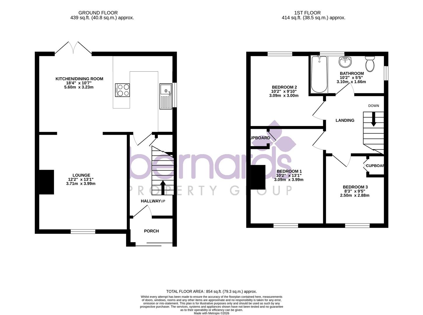 3, Downside, Gosport floorplan