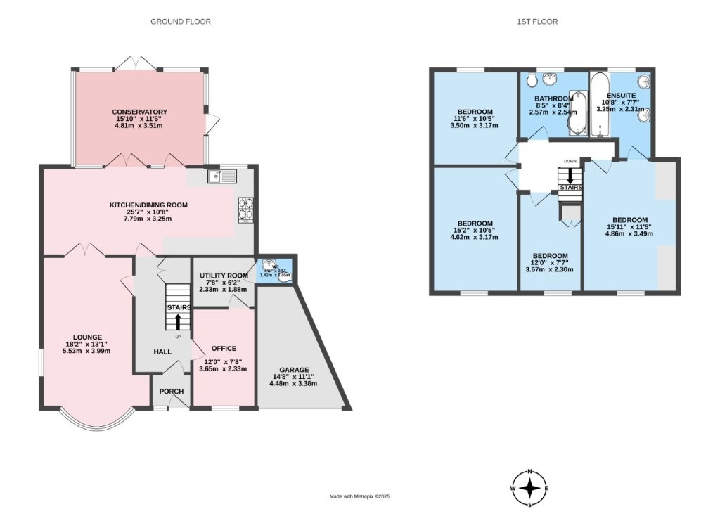 48, Mendip Avenue, Stafford floorplan