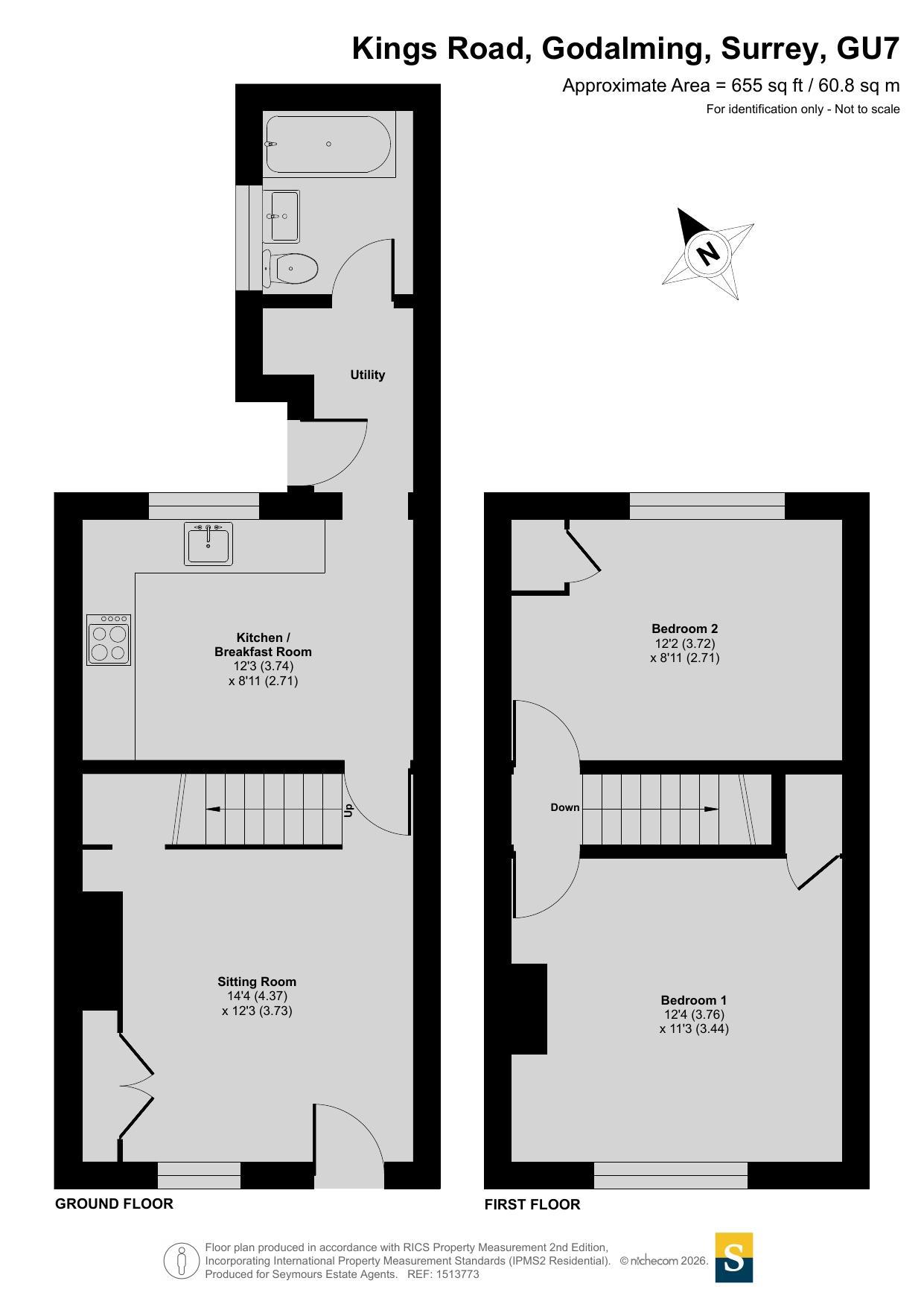 42, Kings Road, Surrey floorplan