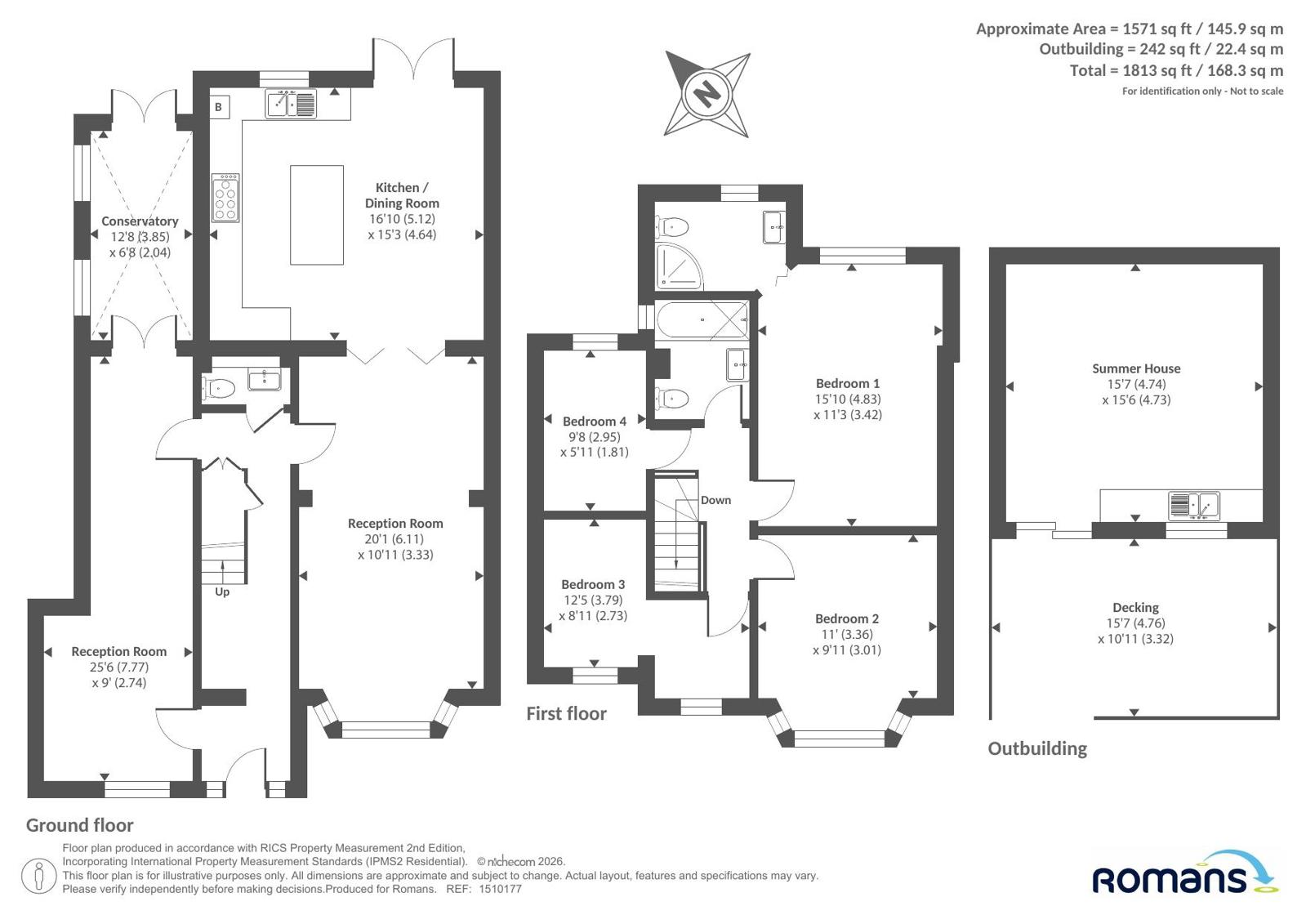 13, Beech Lane, Reading floorplan