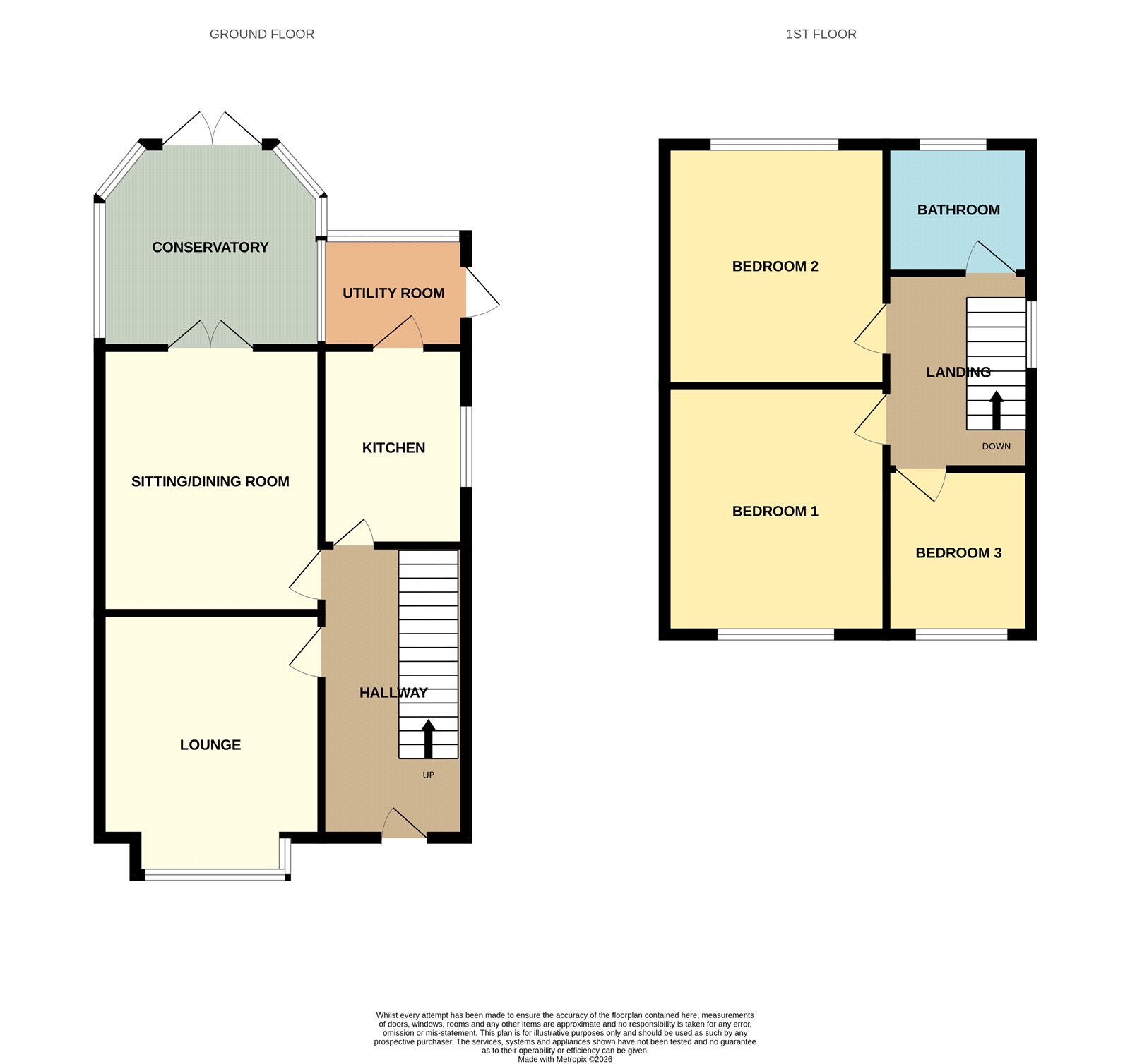 23, Lynwood Gardens, Merseyside floorplan