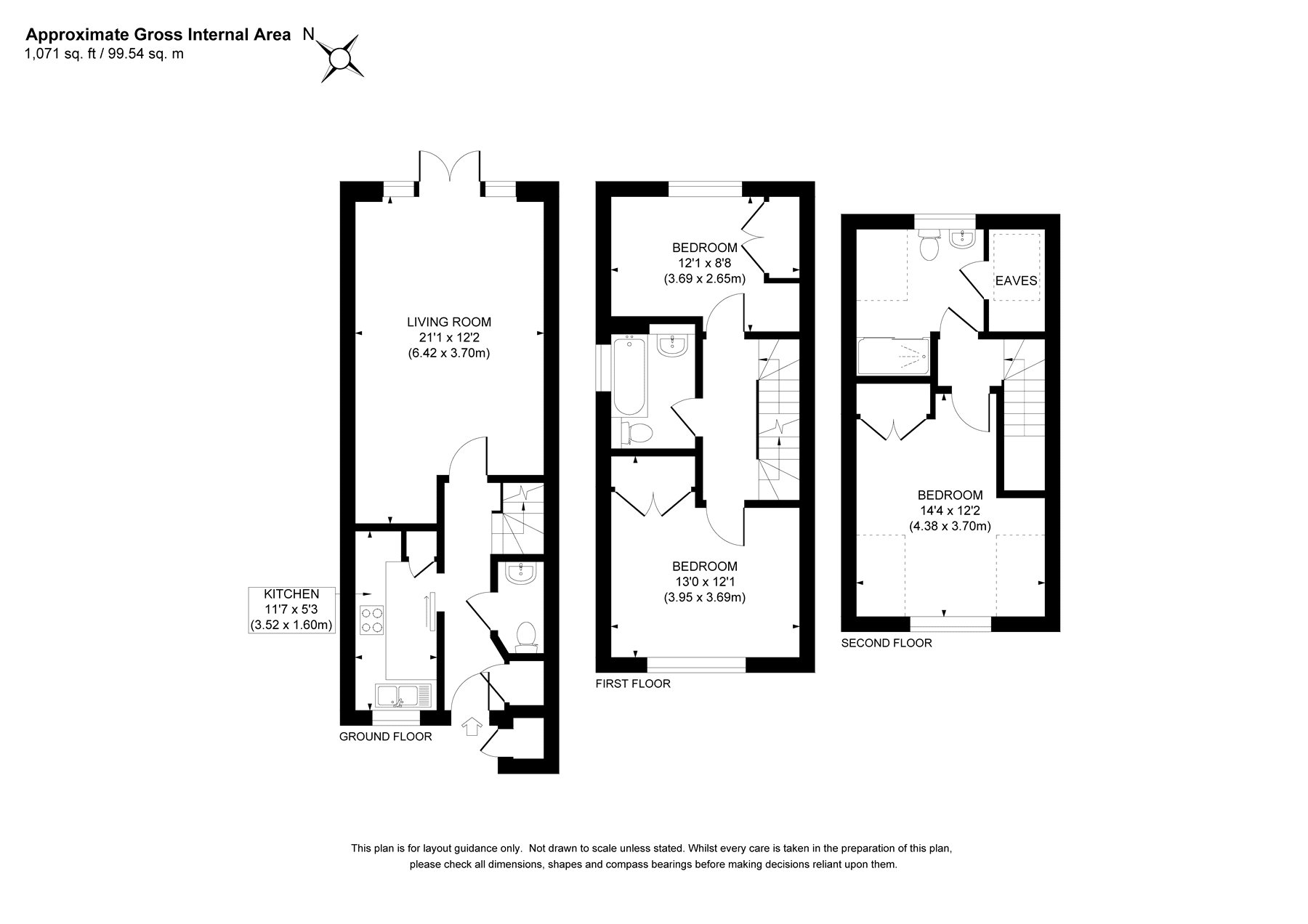 4, Onslow Place, Woking floorplan