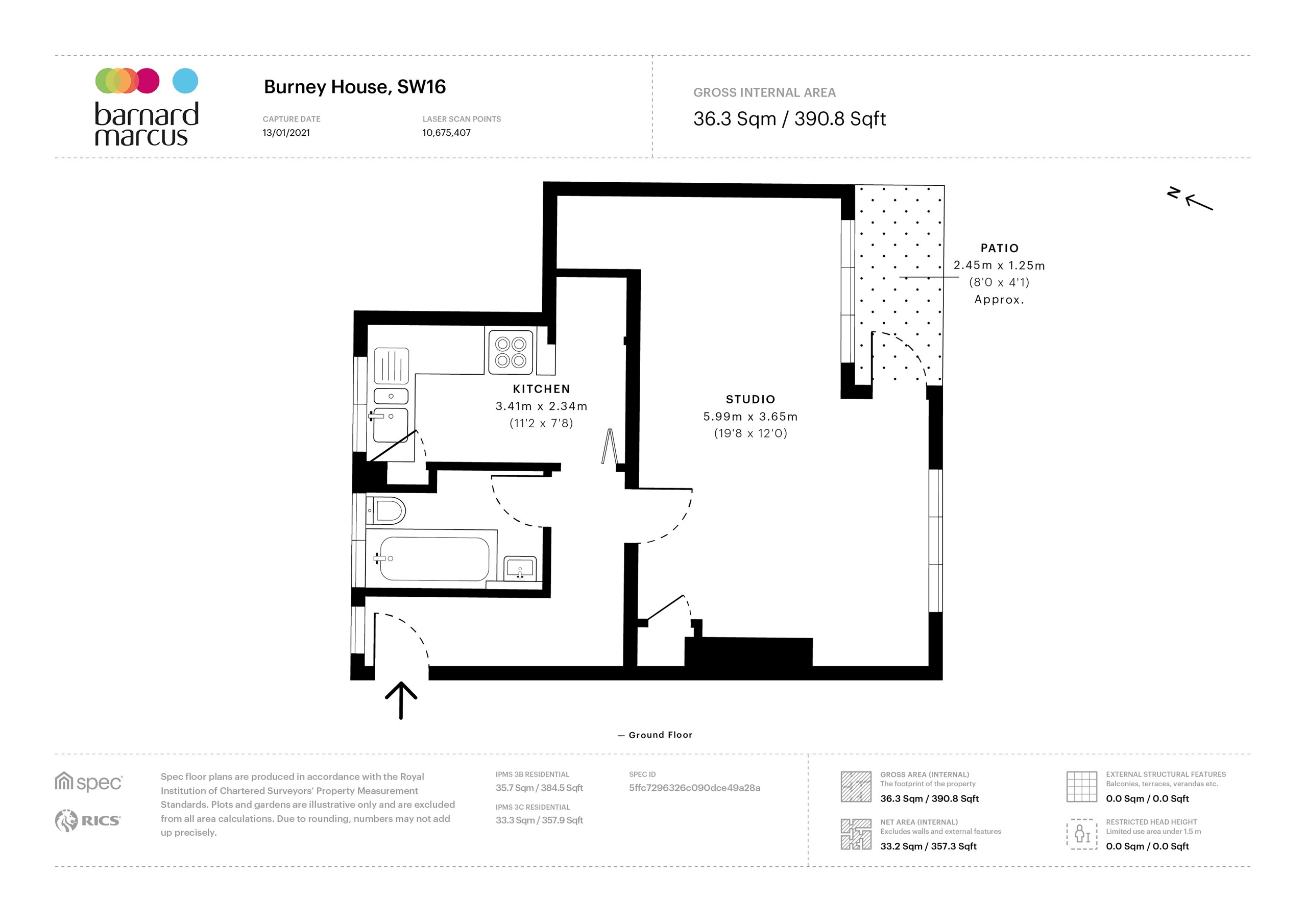 Pendle Road, London SW16, studio for sale 57469330 PrimeLocation