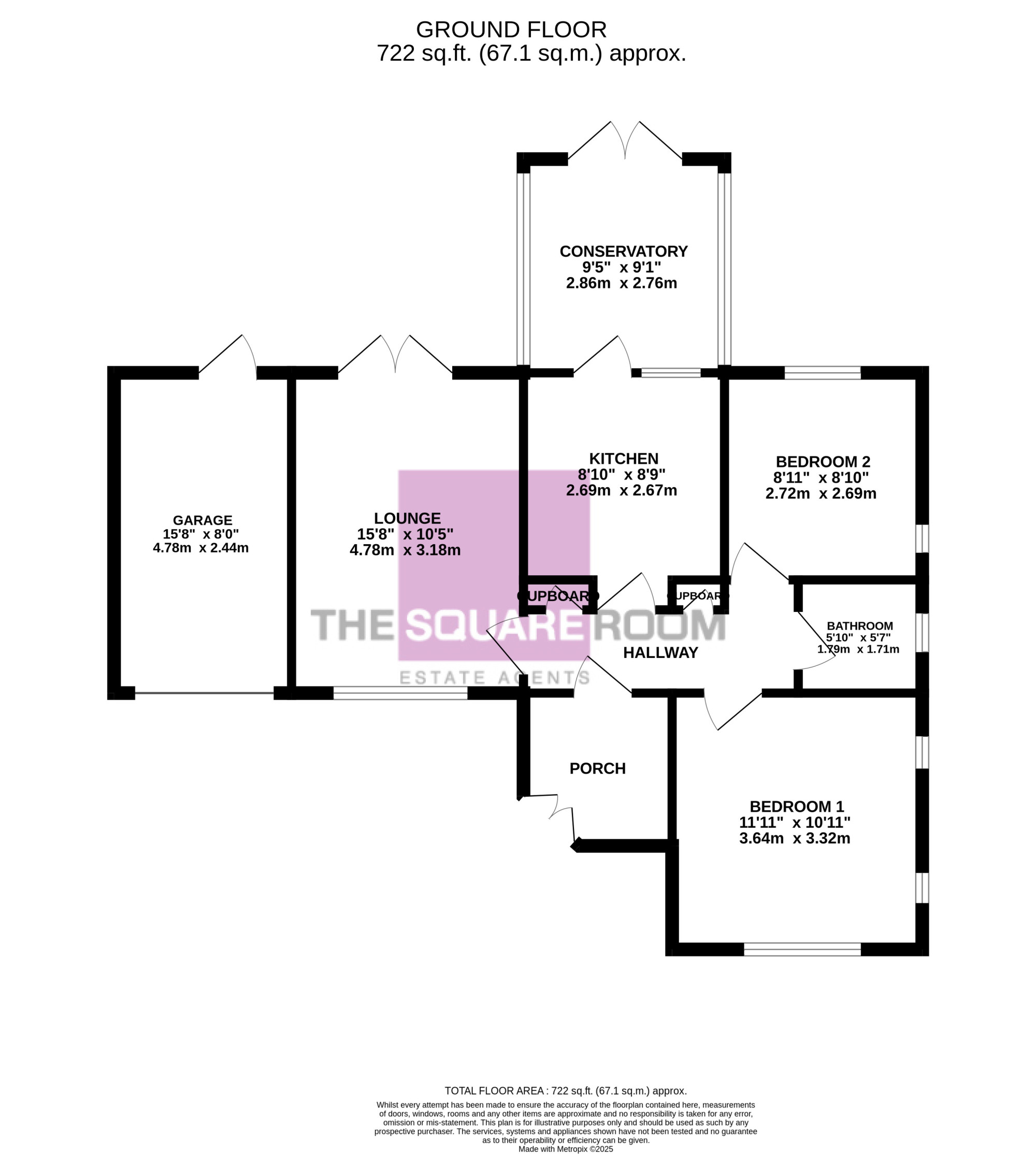 2, Windermere Avenue, Fleetwood floorplan