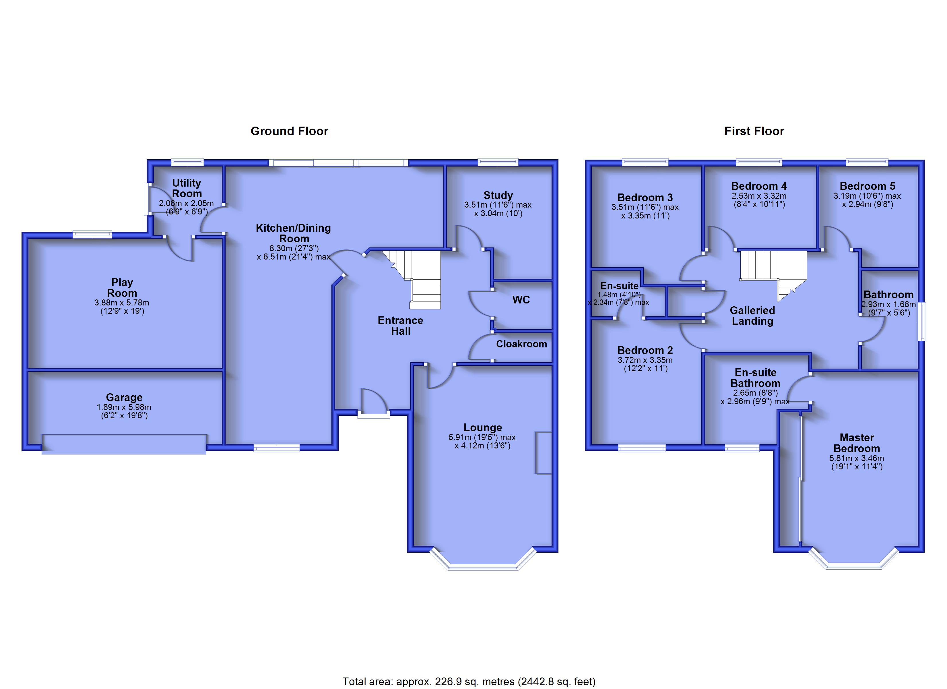 21, Vicarage Meadows, Holmfirth floorplan
