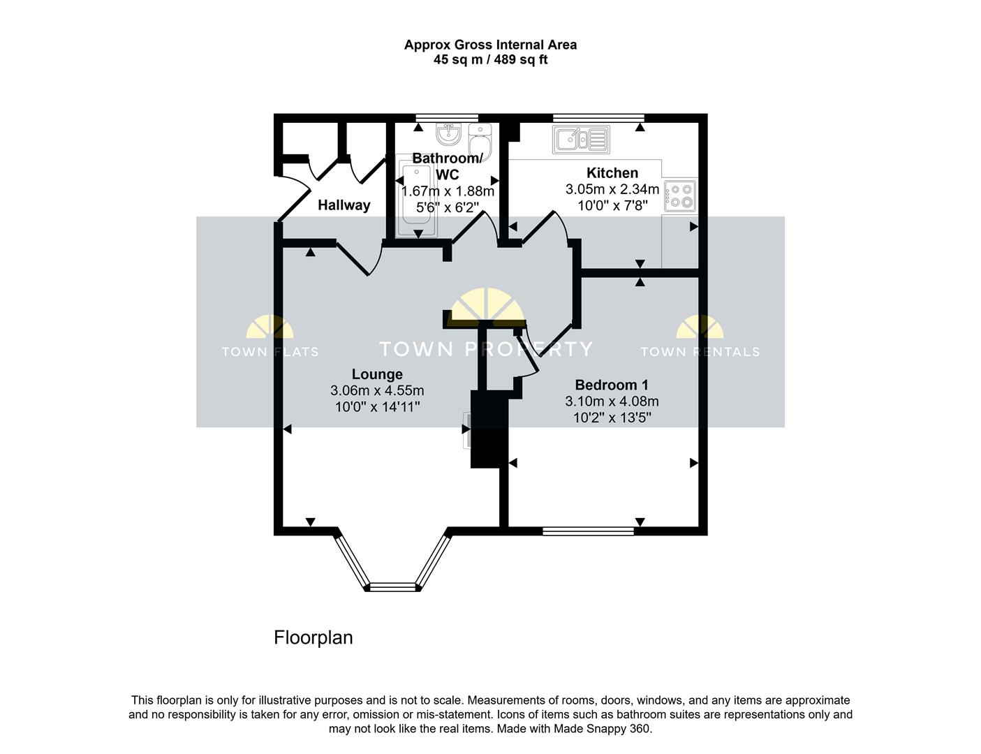 5, Norfolk Court, Redoubt Road, Eastbourne floorplan