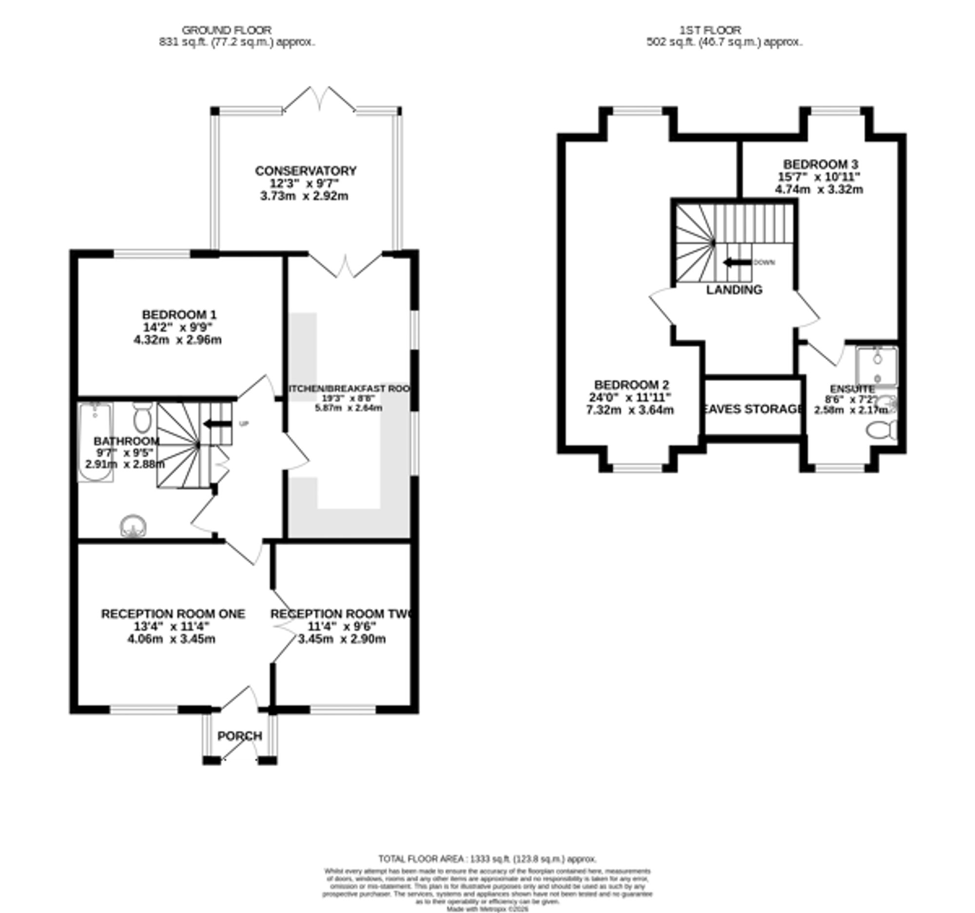 81 New Zealand Lane, Leicester floorplan