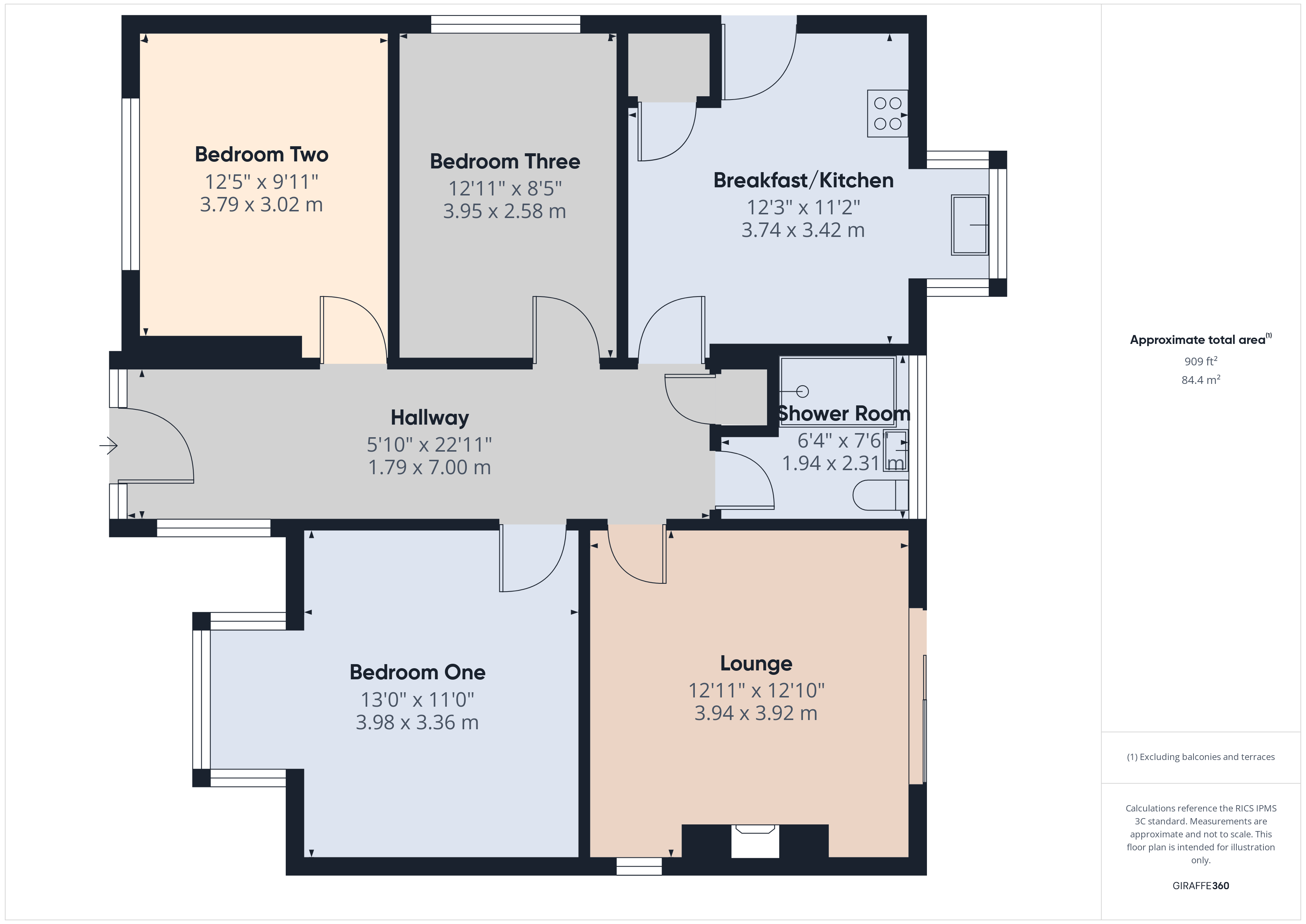 39, Shrewsbury Road, Market Drayton floorplan