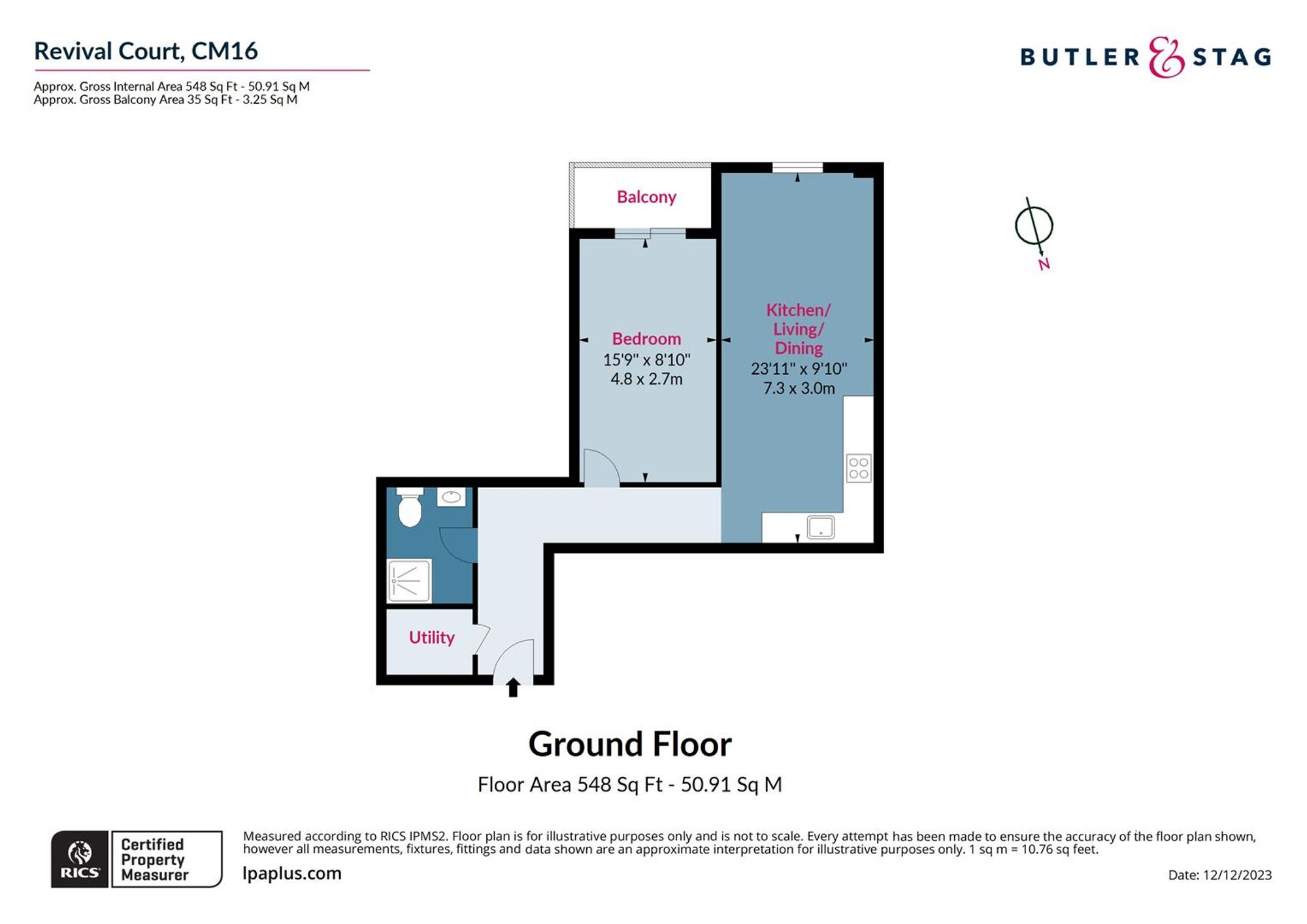 15 Revival Court Half Moon Lane, Epping floorplan