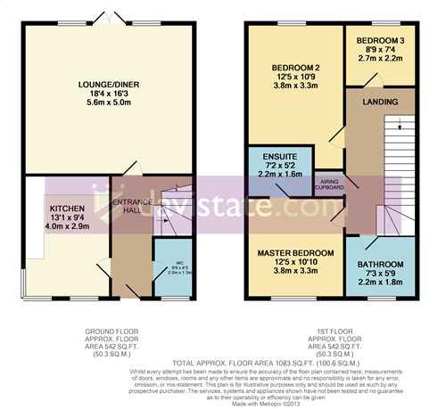 3 Bedrooms End terrace house to rent in Ruttle Close, Cholsey, Wallingford OX10