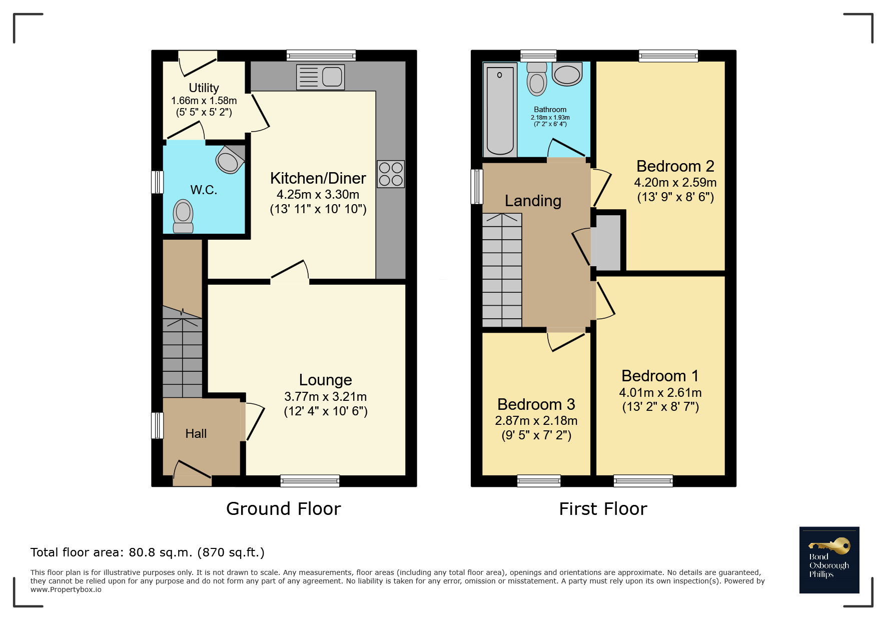 19, Woodpecker Close, Bideford floorplan