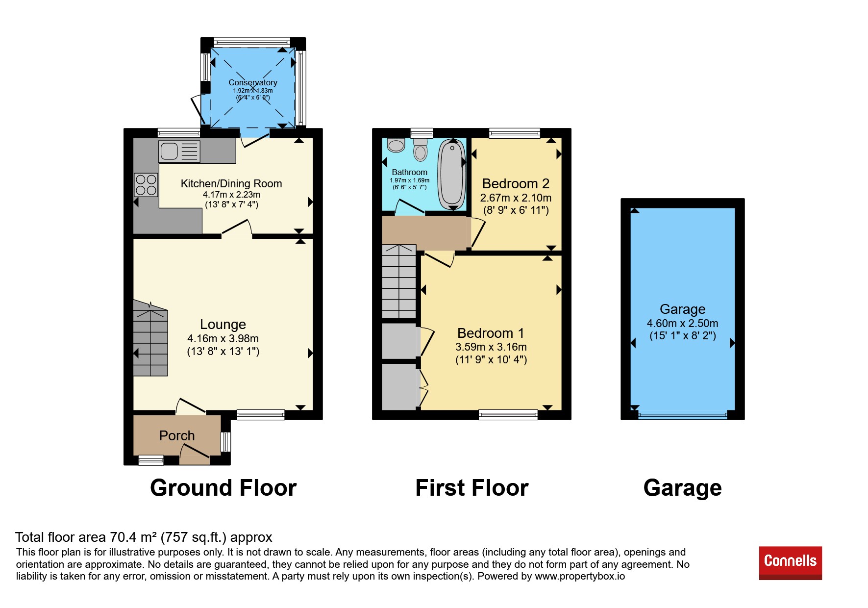 Langstone Close, Newton Abbot floorplan