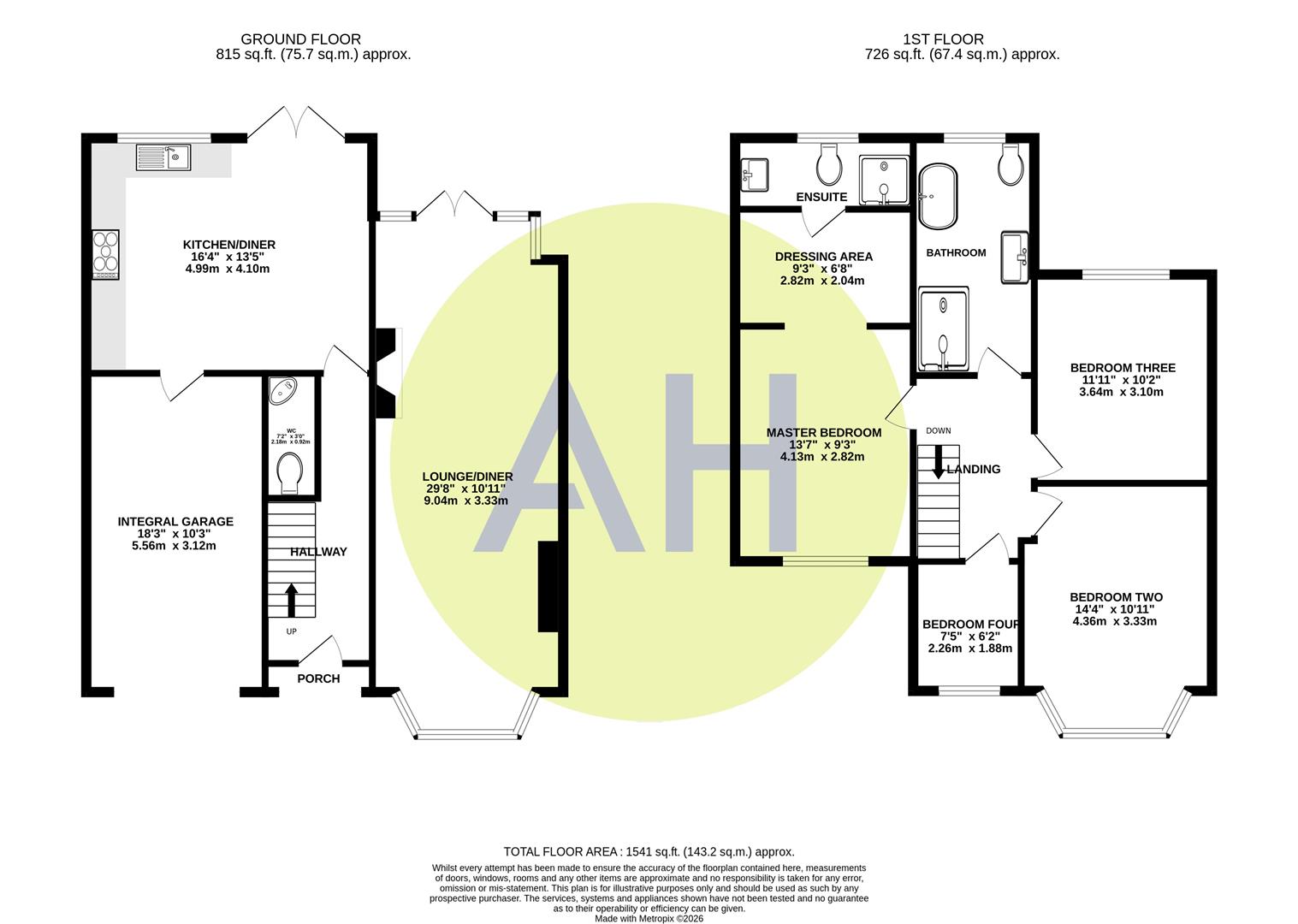 11, Fieldvale Road, Sale floorplan