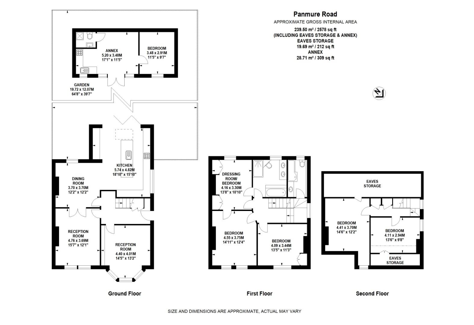 41, Panmure Road, London floorplan