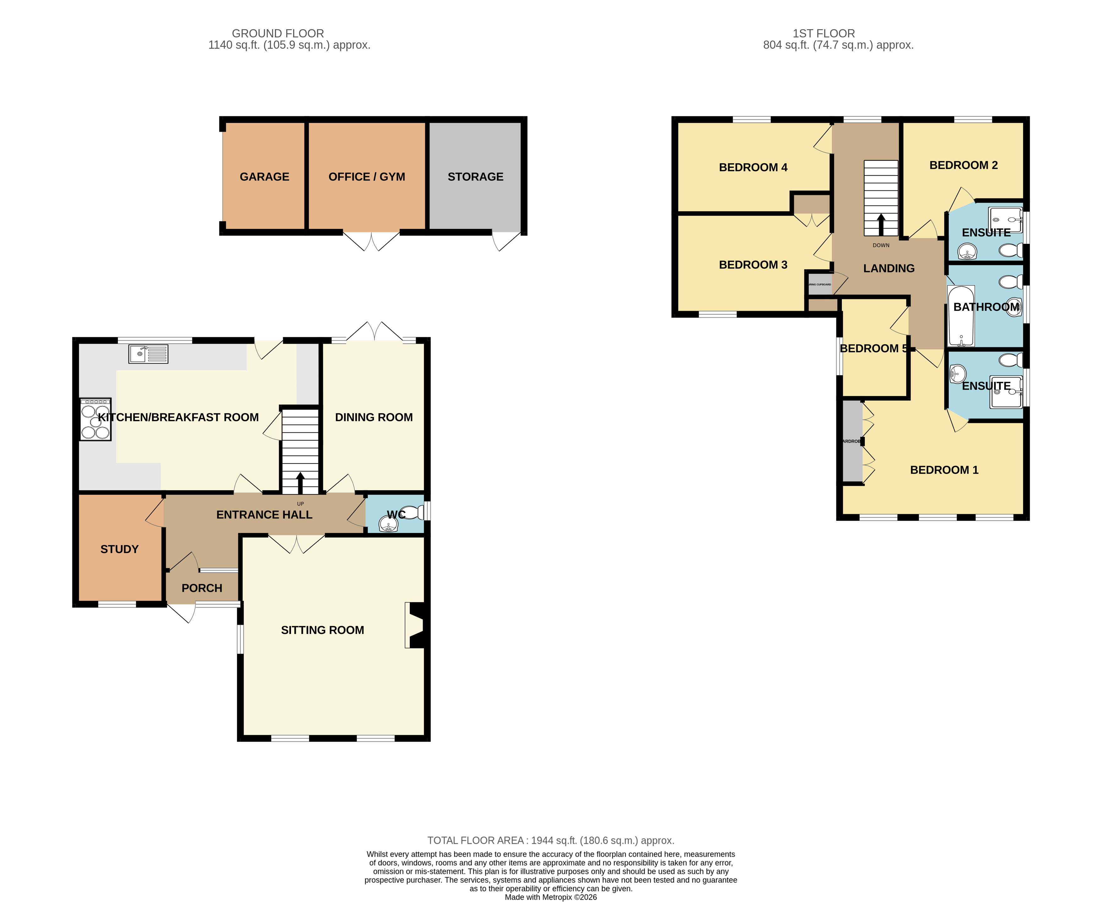 9, Upmill Close, Southampton floorplan