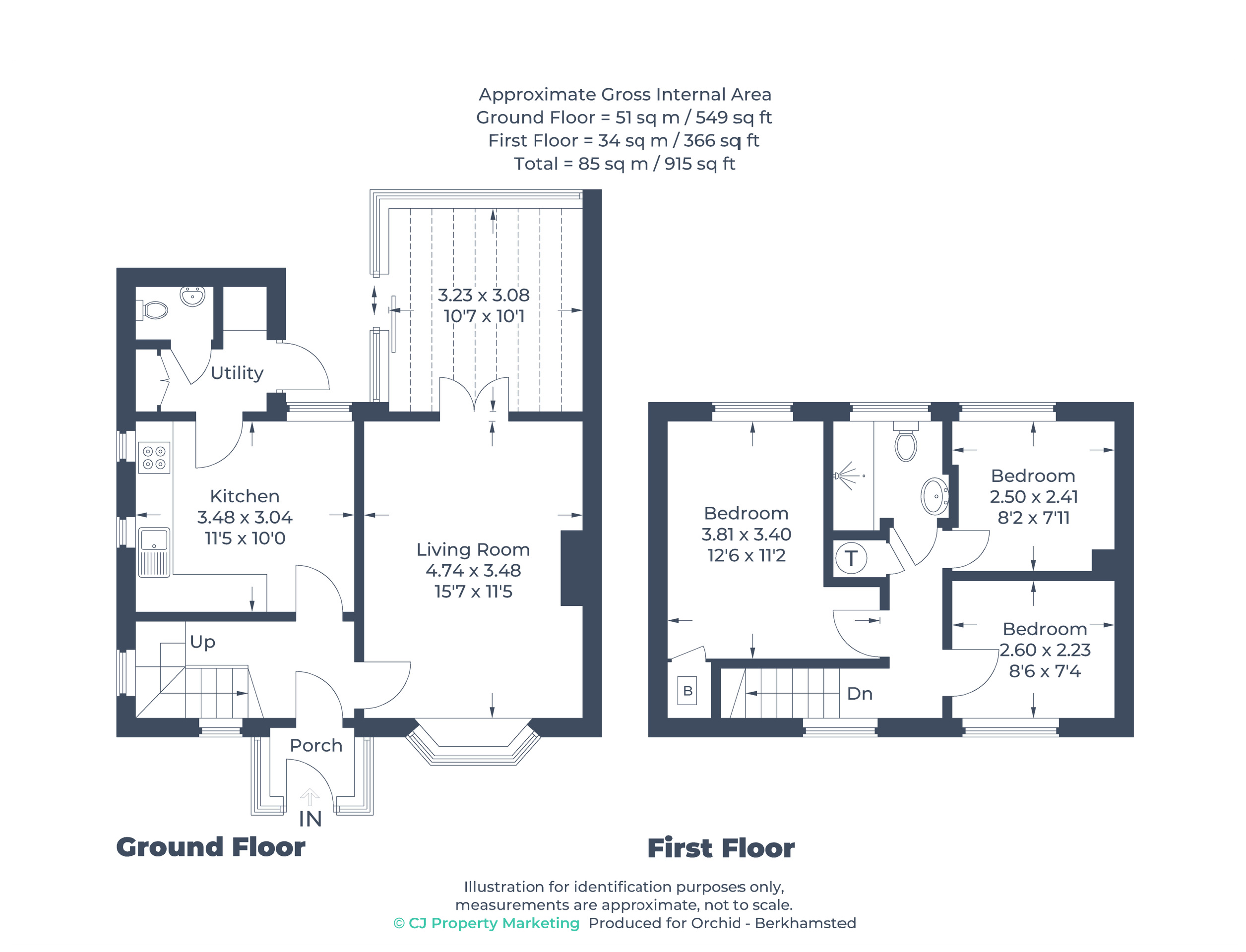 29 Water End Road, Berkhamsted floorplan