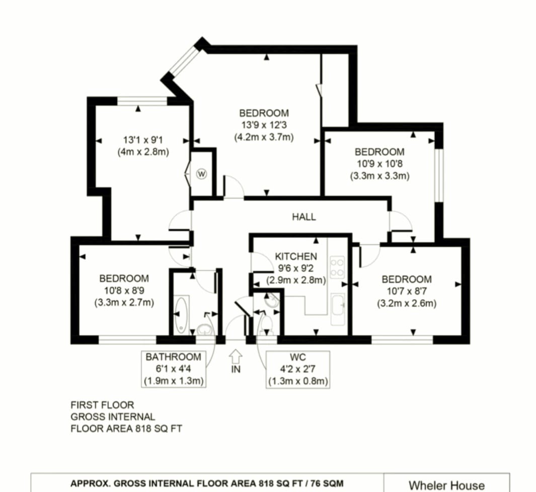 Quaker Street, London floorplan