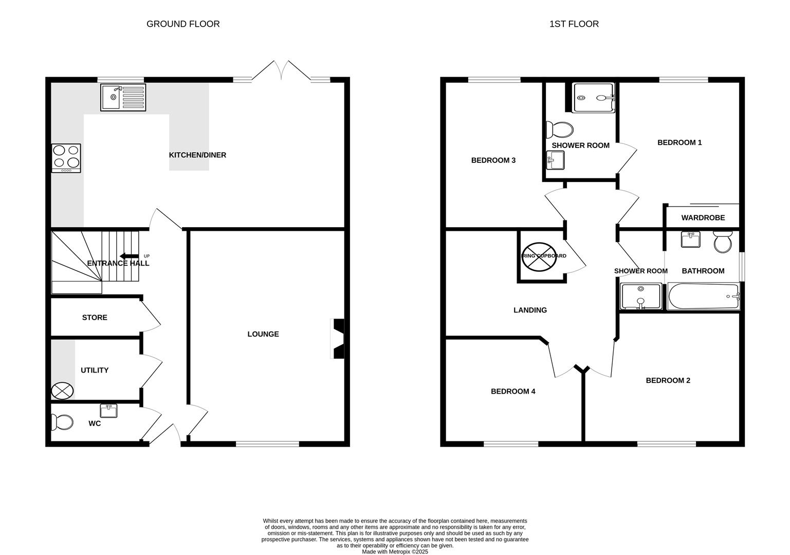 33, Needs Drive, Bideford floorplan