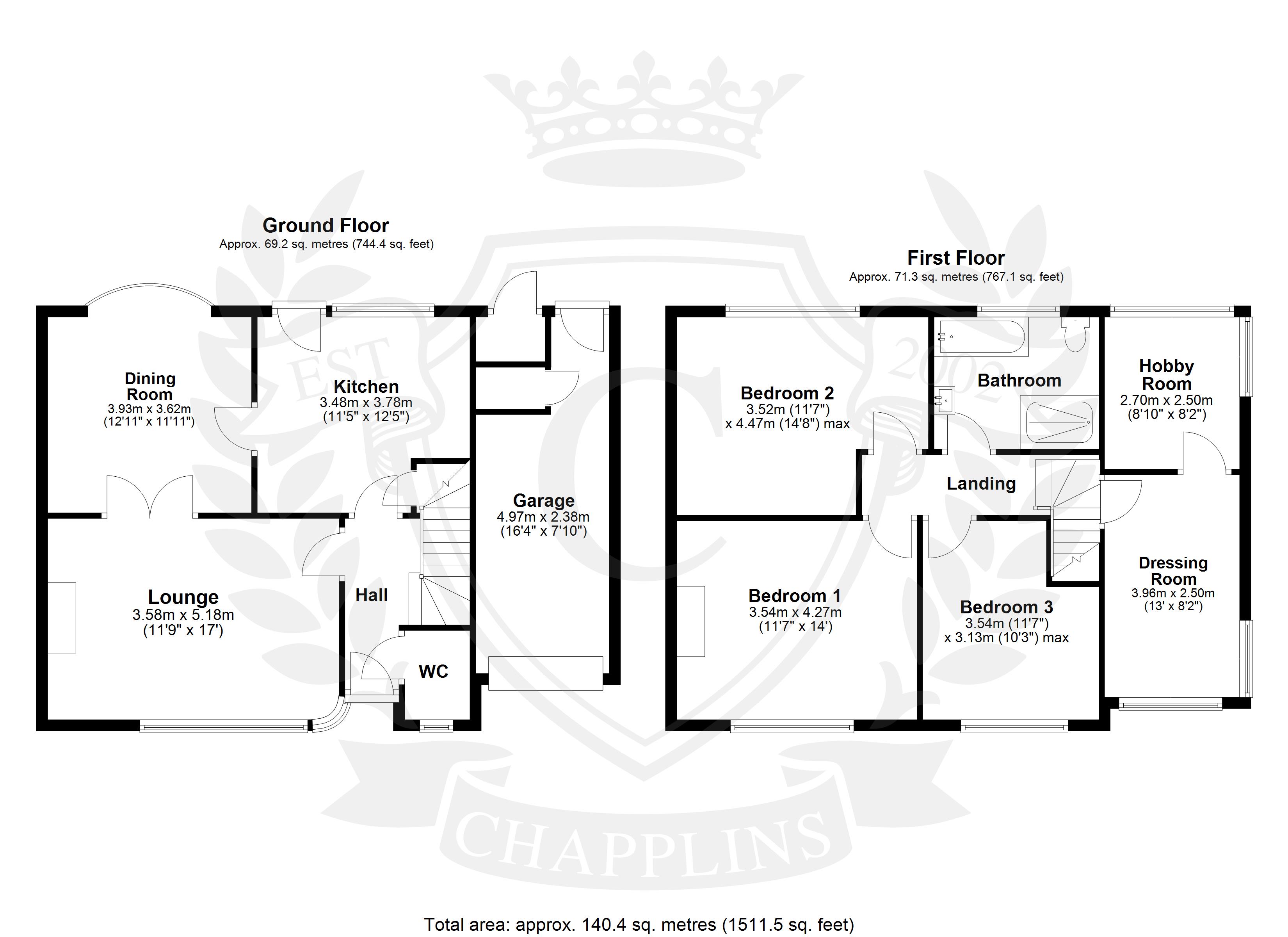 25, Osborn Road South, Hampshire floorplan
