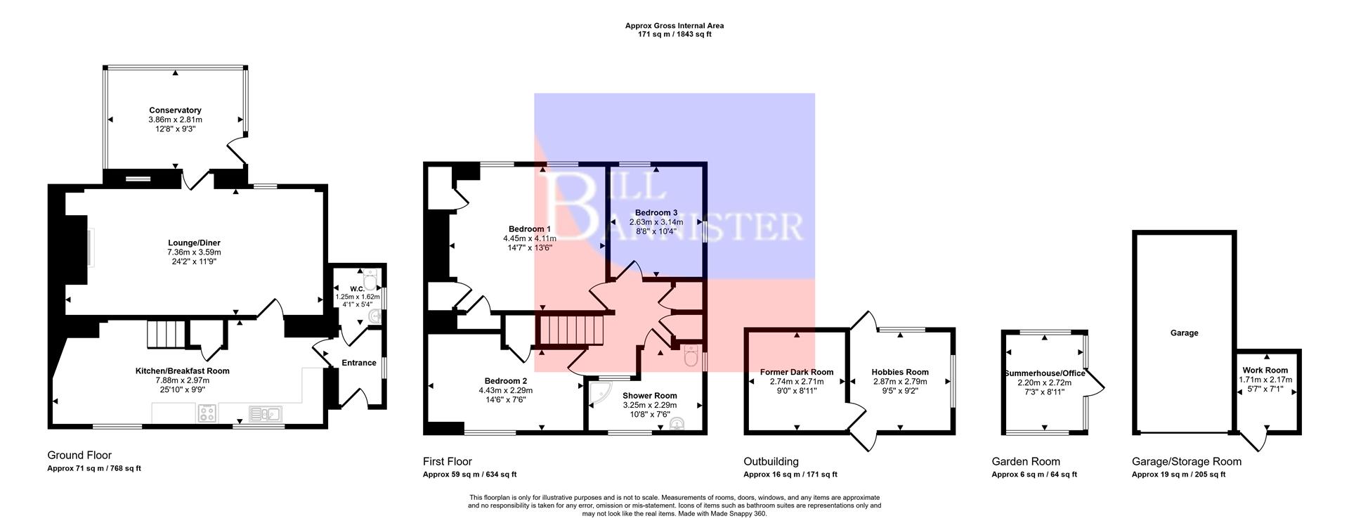 Mill Stream Cottage, 42, Mill Road, Camborne floorplan