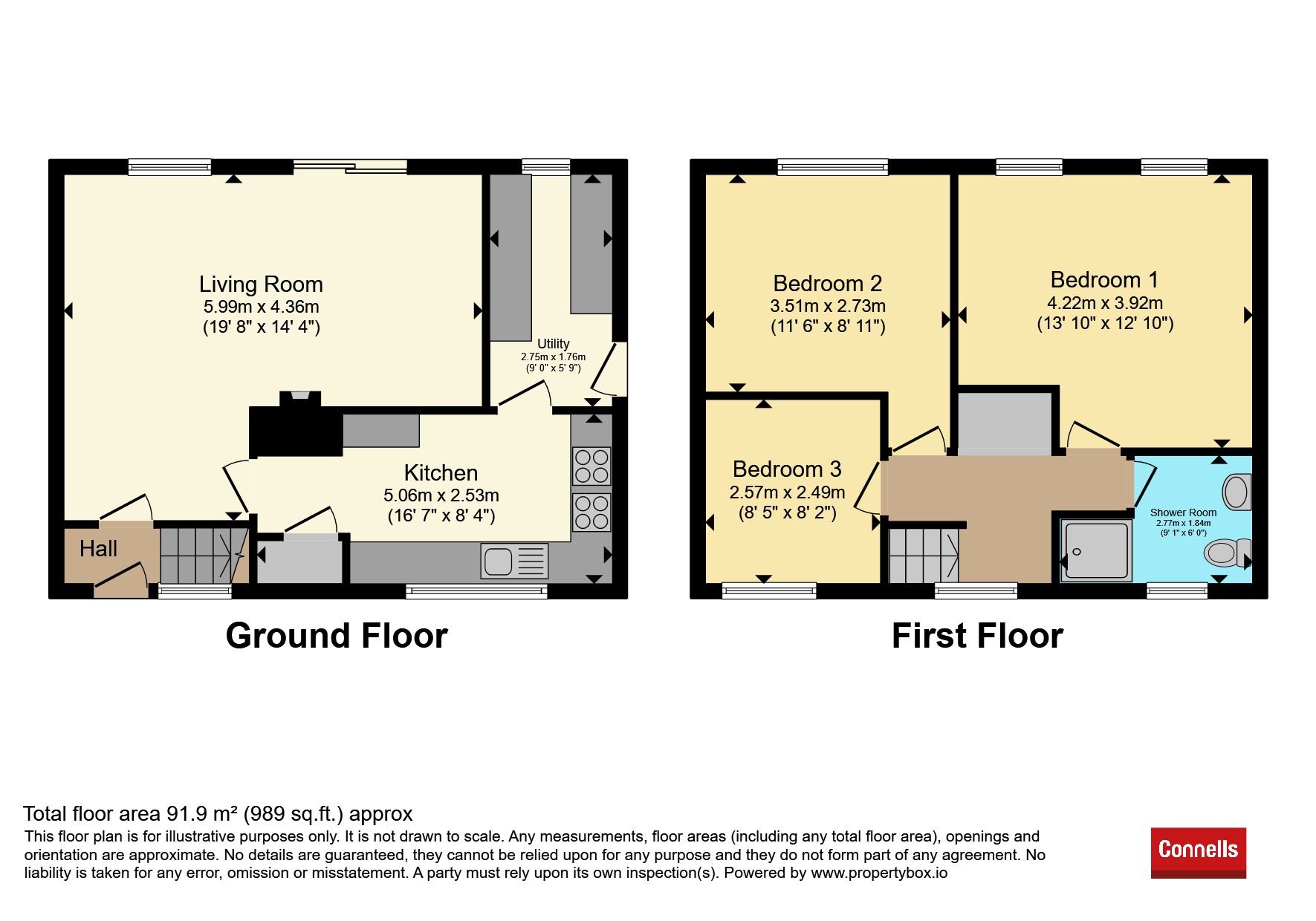 6, Orchard Close, Shaftesbury floorplan