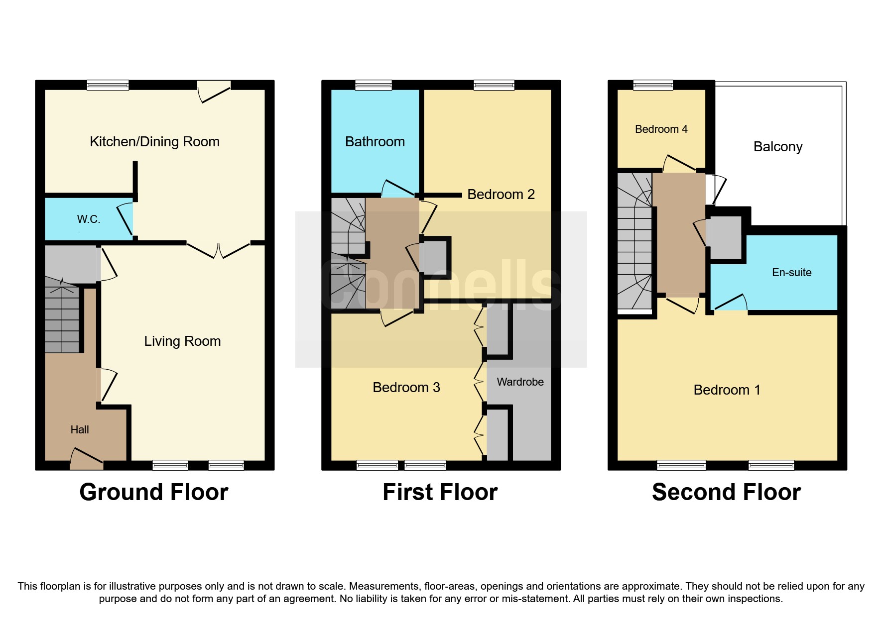 Chedworth Place, Tattingstone, Ipswich IP9, 4 bedroom town house for