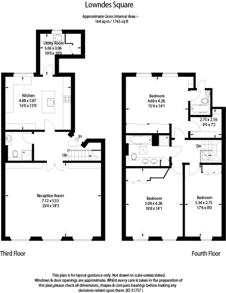 3 Bedrooms Flat to rent in Lowndes Square, London SW1X