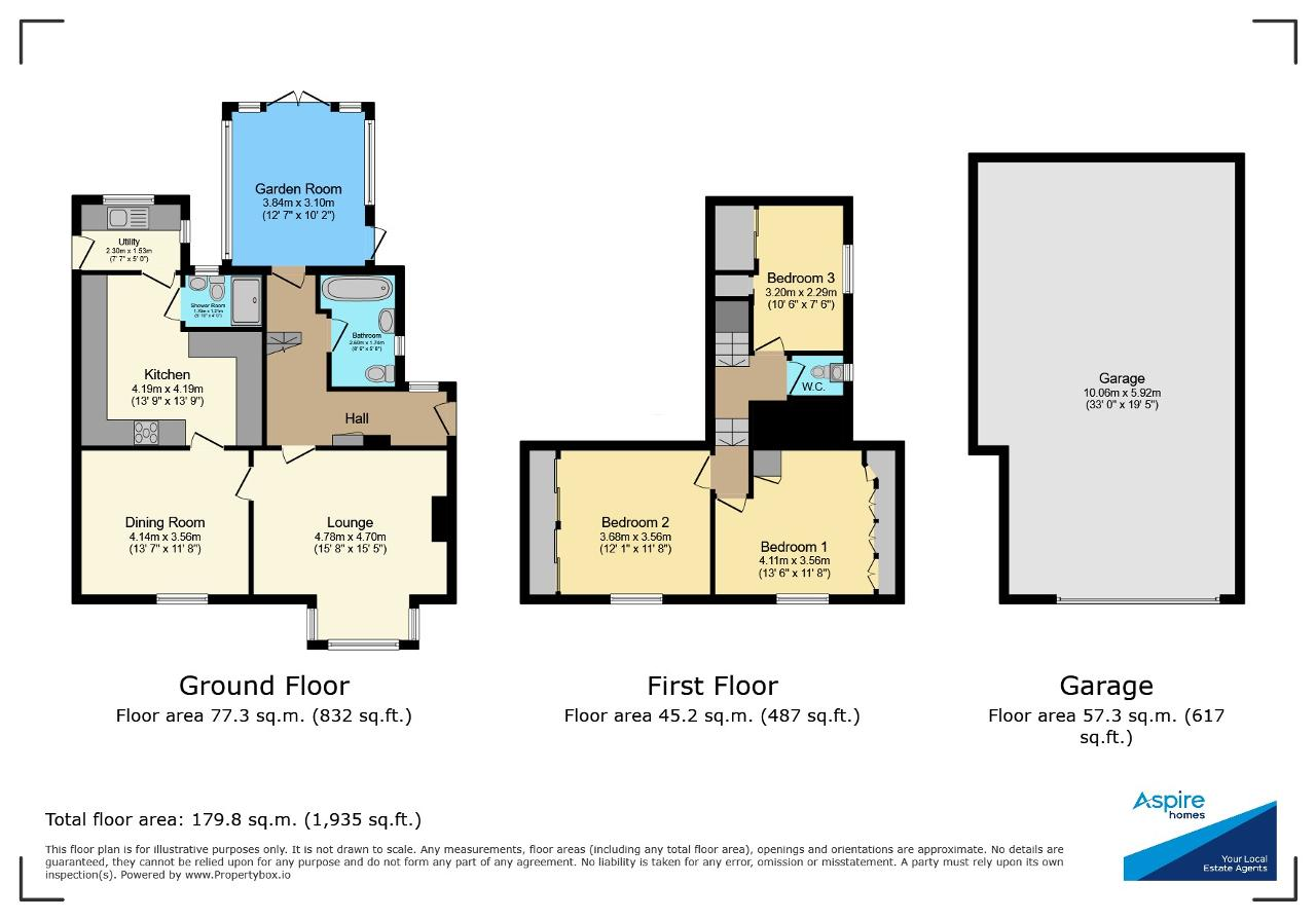 83, Hay Green Road South, Kings Lynn floorplan
