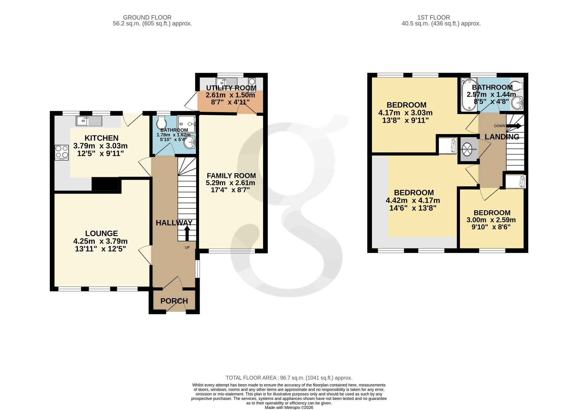 26 Grasett Park Estate, Jersey floorplan
