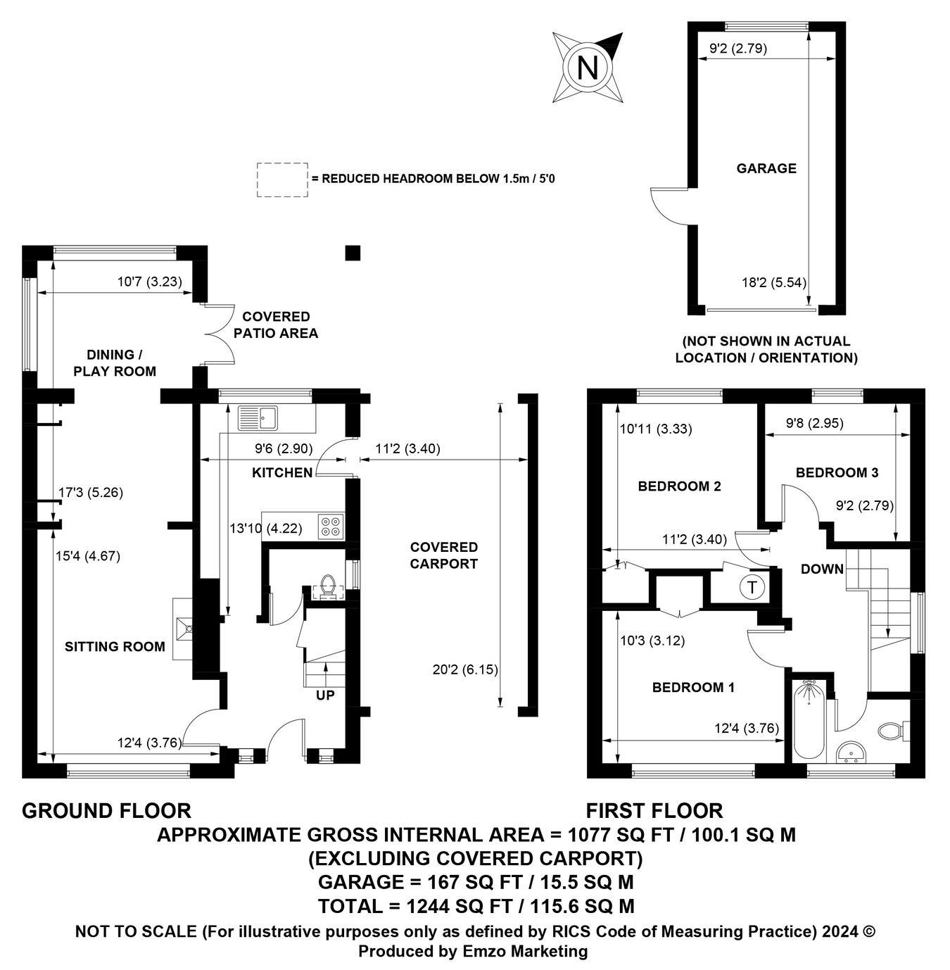 255, Woodlands Road, Southampton floorplan