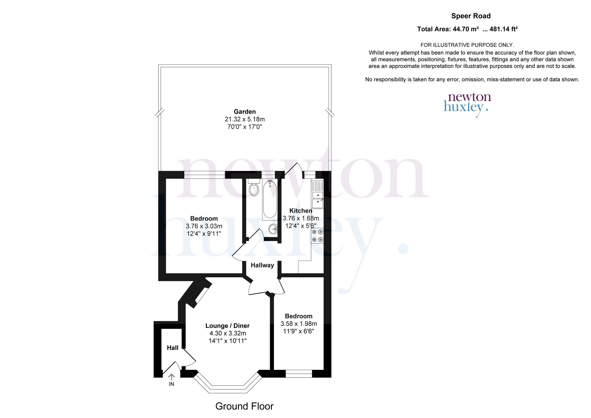 Speer Road, Thames Ditton, KT7 floorplan
