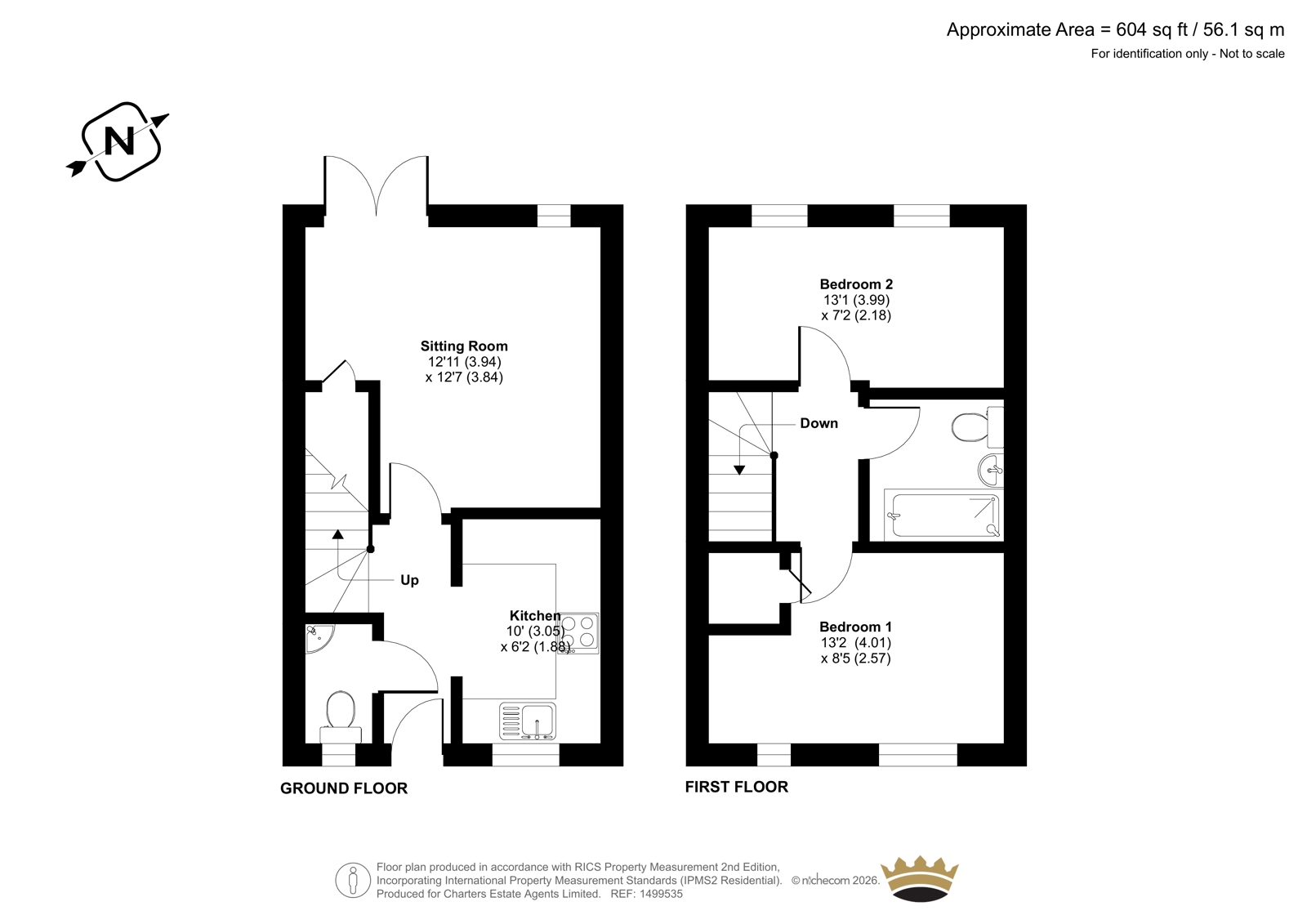 6, Lizard Close, Hampshire floorplan