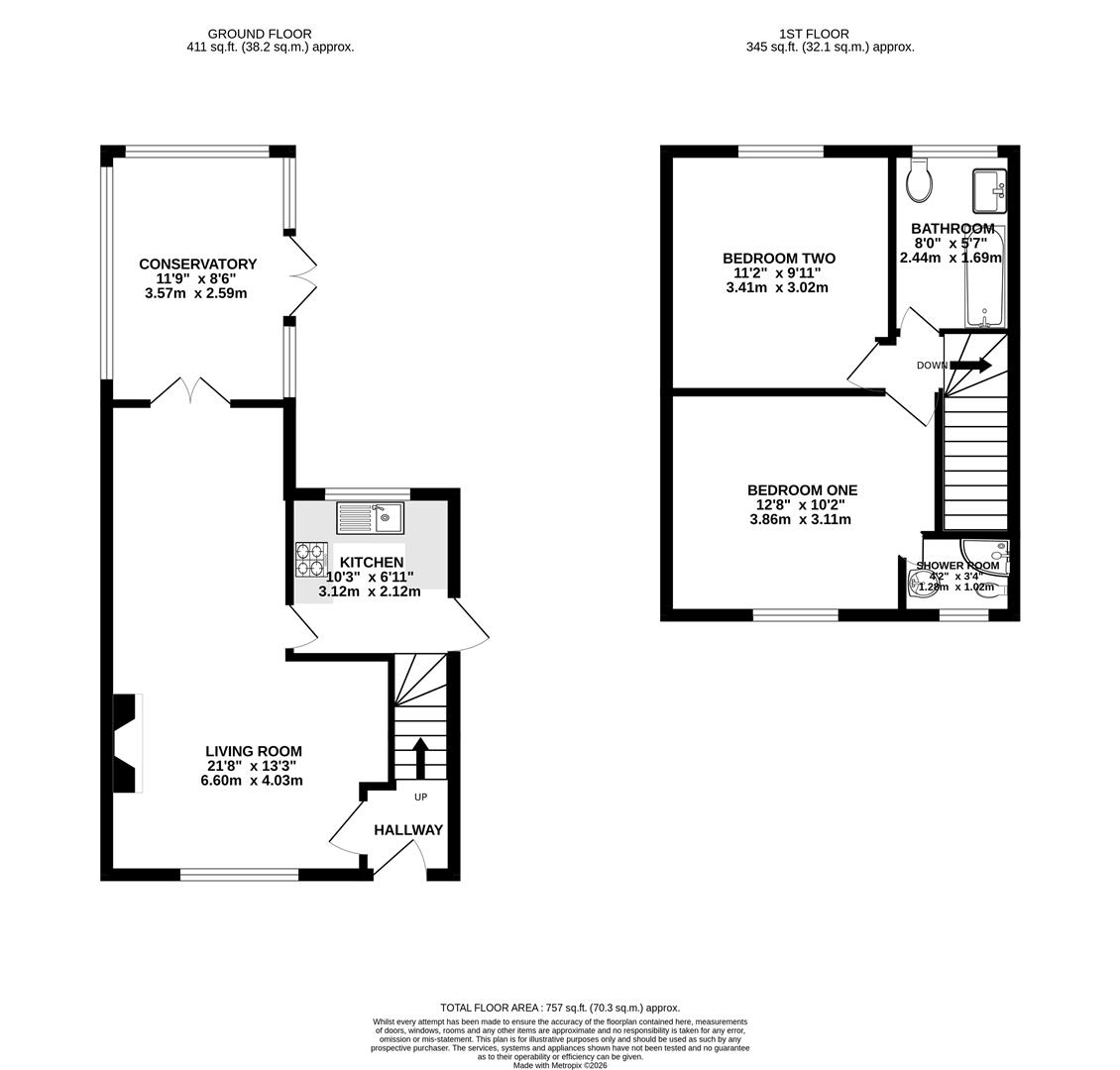 15, Star Road, Reading floorplan