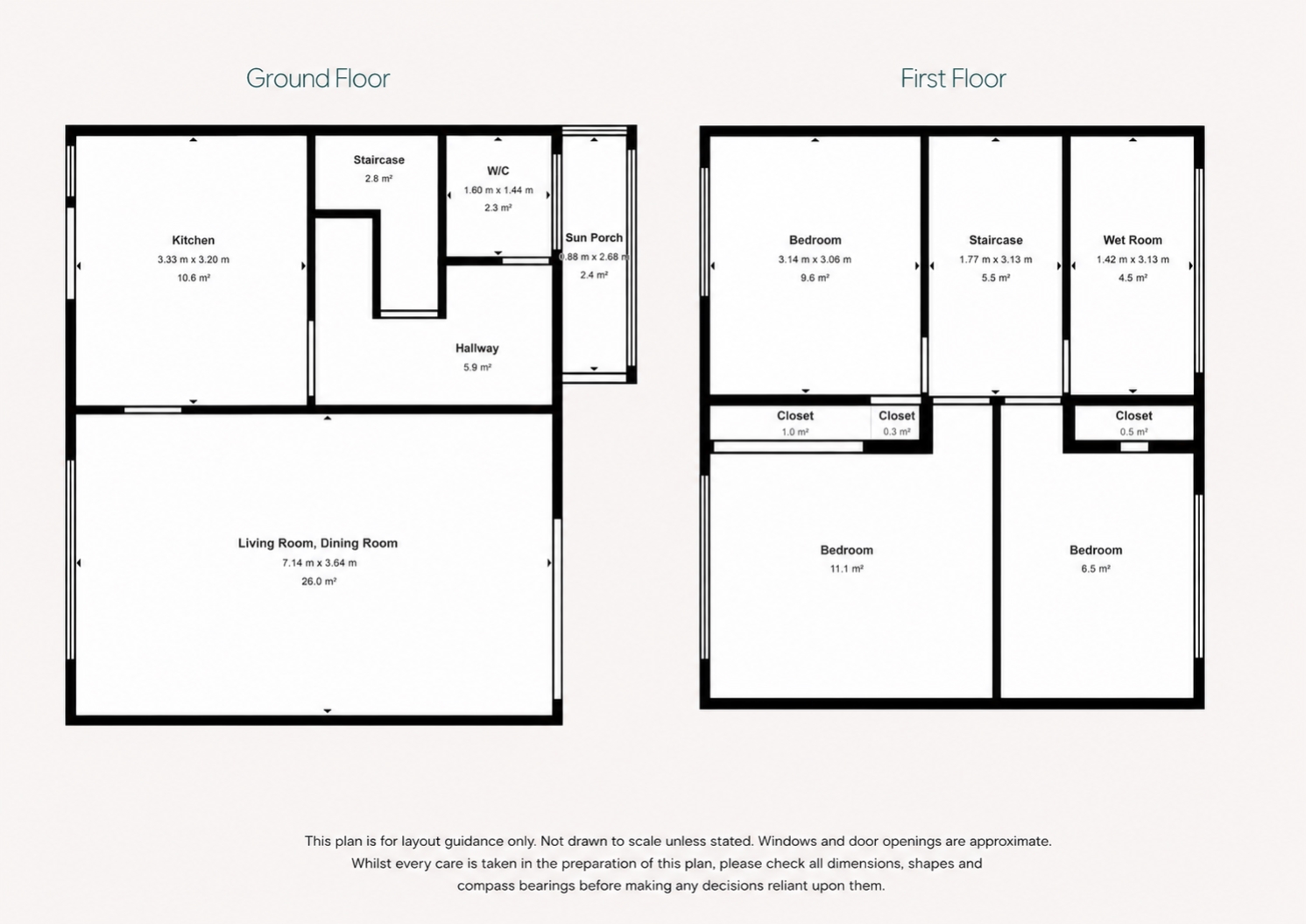 17, Mount Pleasant Place, Lostwithiel floorplan