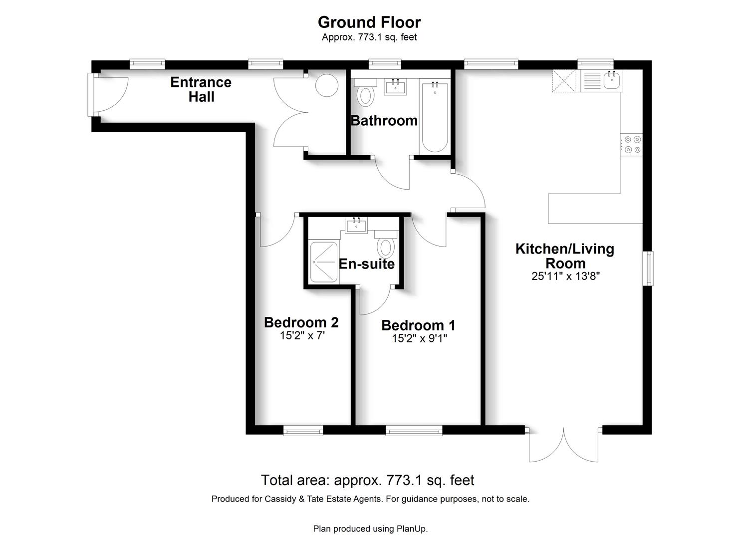 52 Hansell Gardens, Hedley Road, St. Albans floorplan