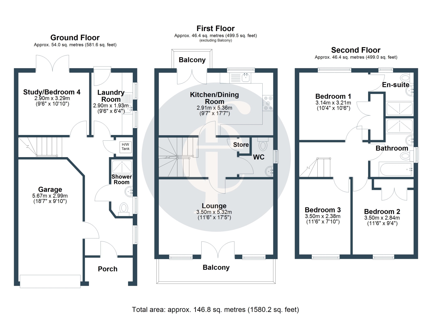 12, Western Heights Road, Stratford-Upon-Avon floorplan