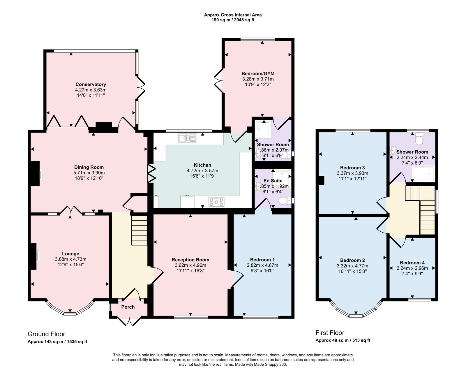 83, Chapel Farm Road, London floorplan