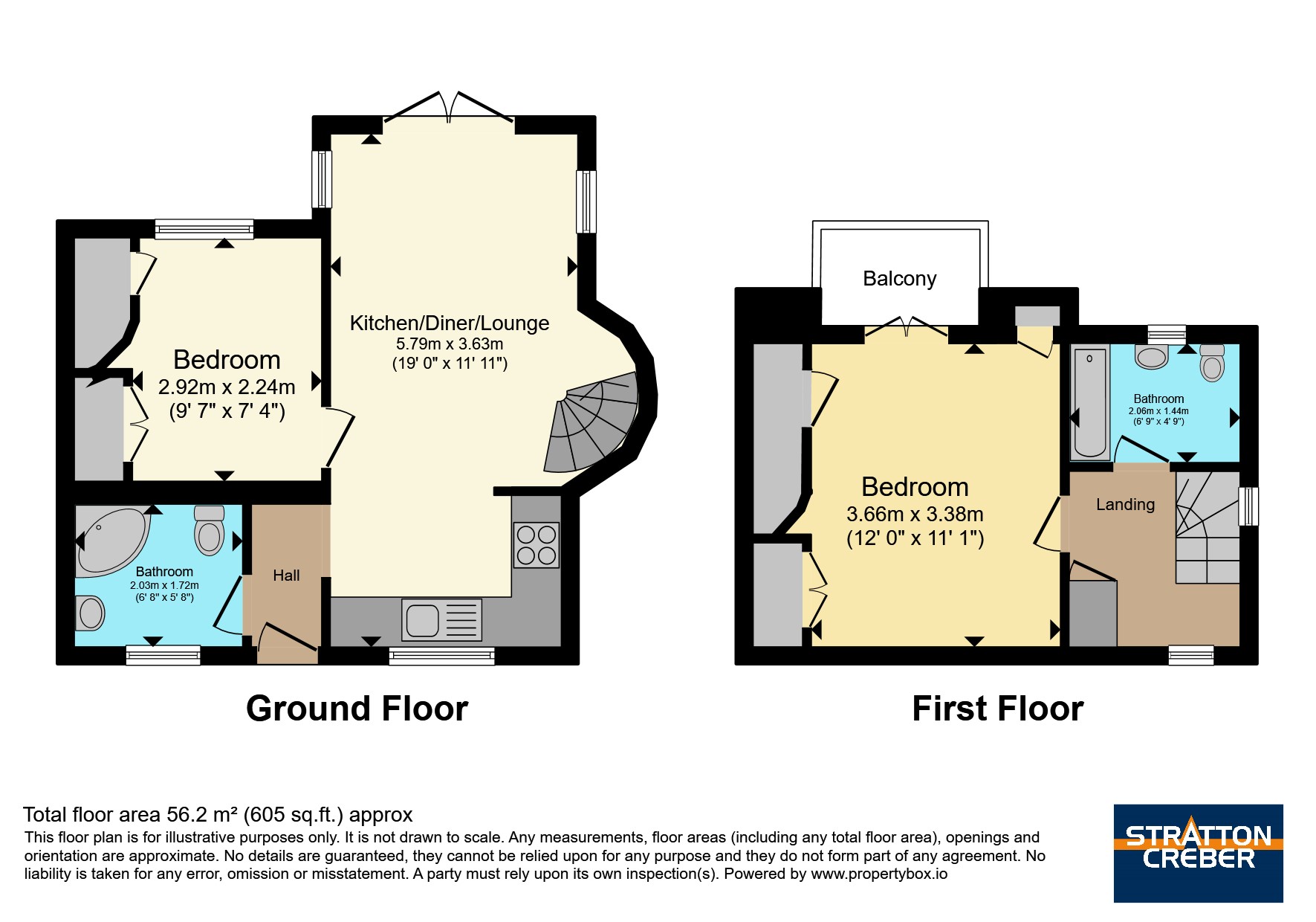 7, Saints Way, Wadebridge floorplan