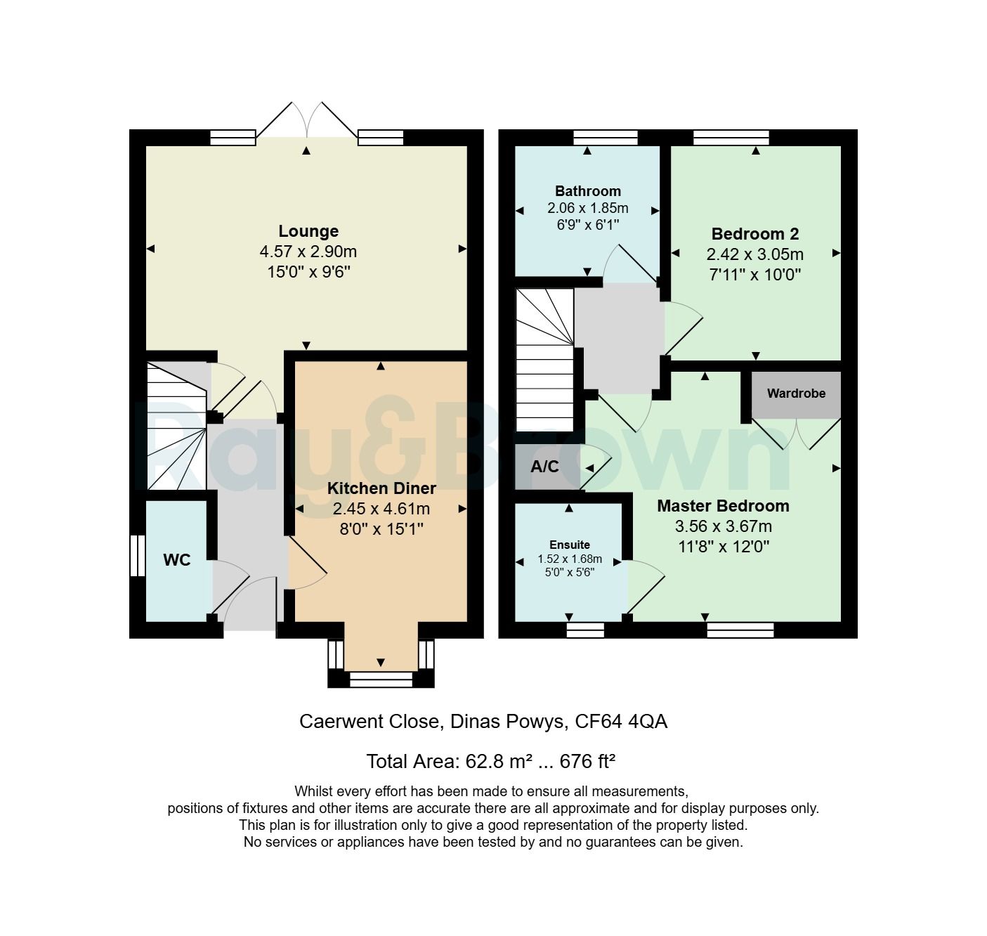 31 Caerwent Close, Dinas Powys floorplan
