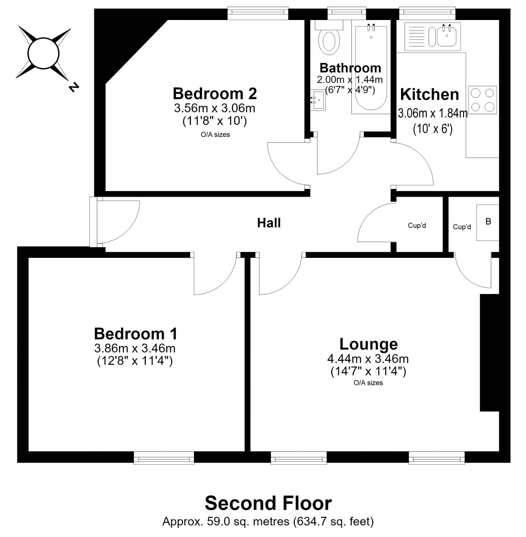 12/6, Craigentinny Road, EDINBURGH floorplan