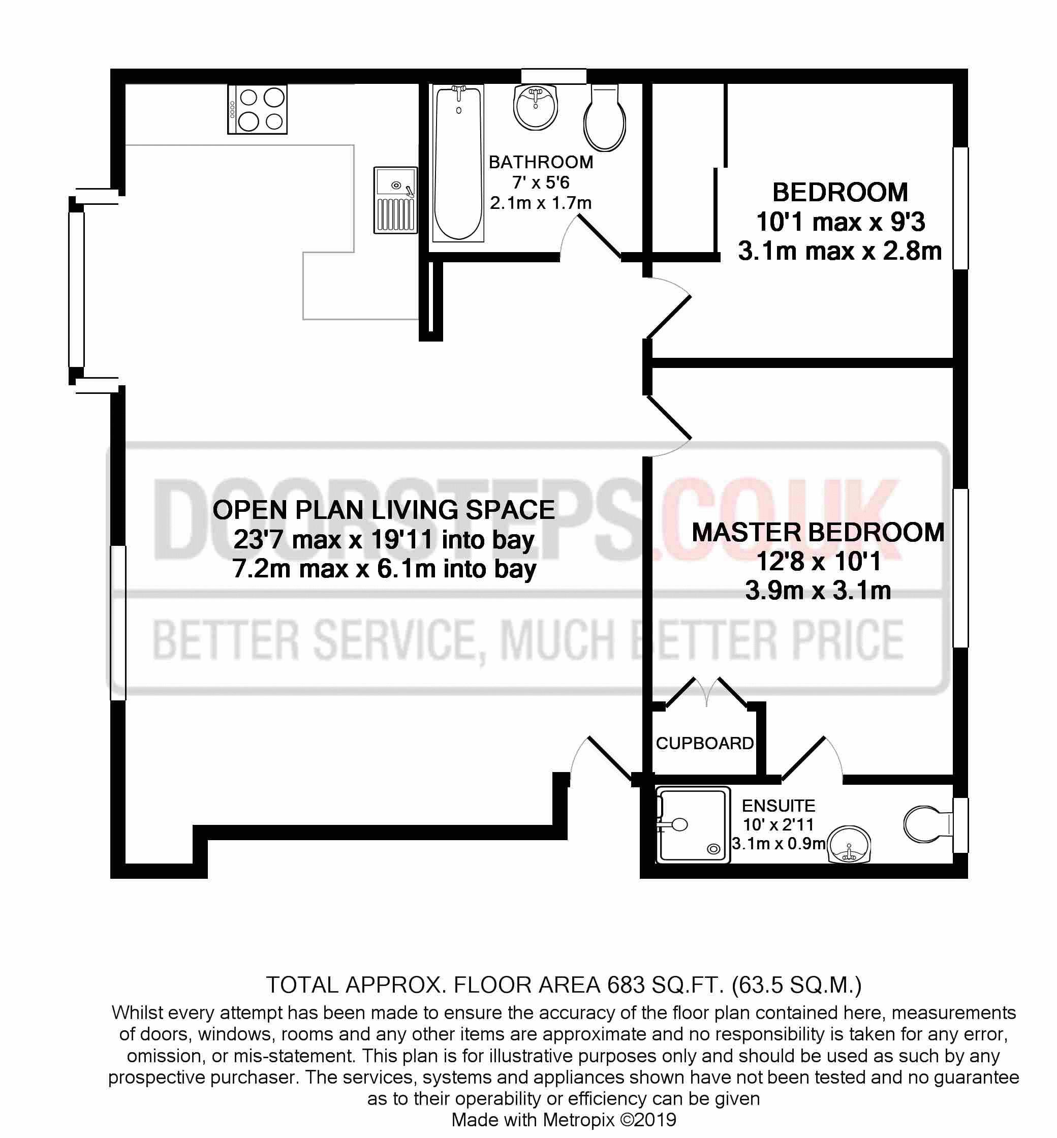 2 Bedrooms Flat for sale in Wooton Court, New Bradwell, Milton Keynes MK13