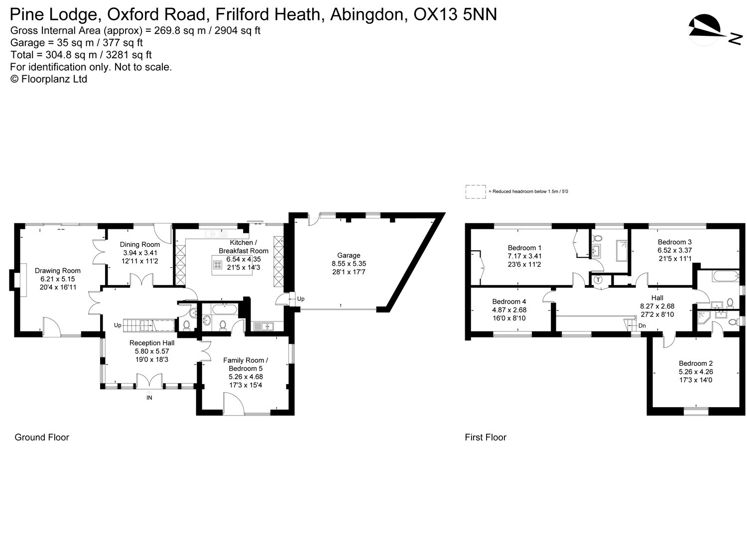 4 Bedrooms Detached house for sale in Frilford Heath, Abingdon, Oxfordshire OX13