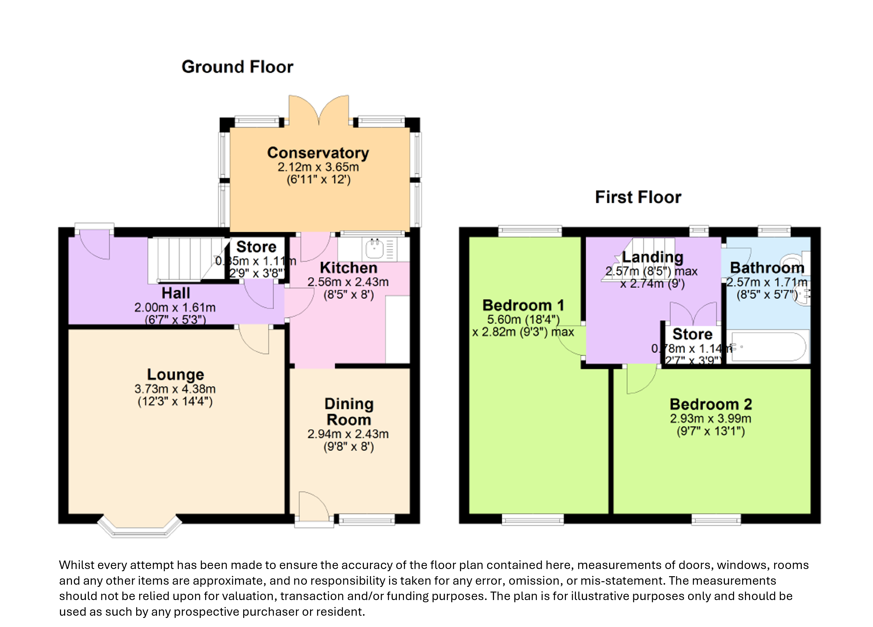 3 Sedgebrook Gardens, Ormesby, Middlesbrough floorplan